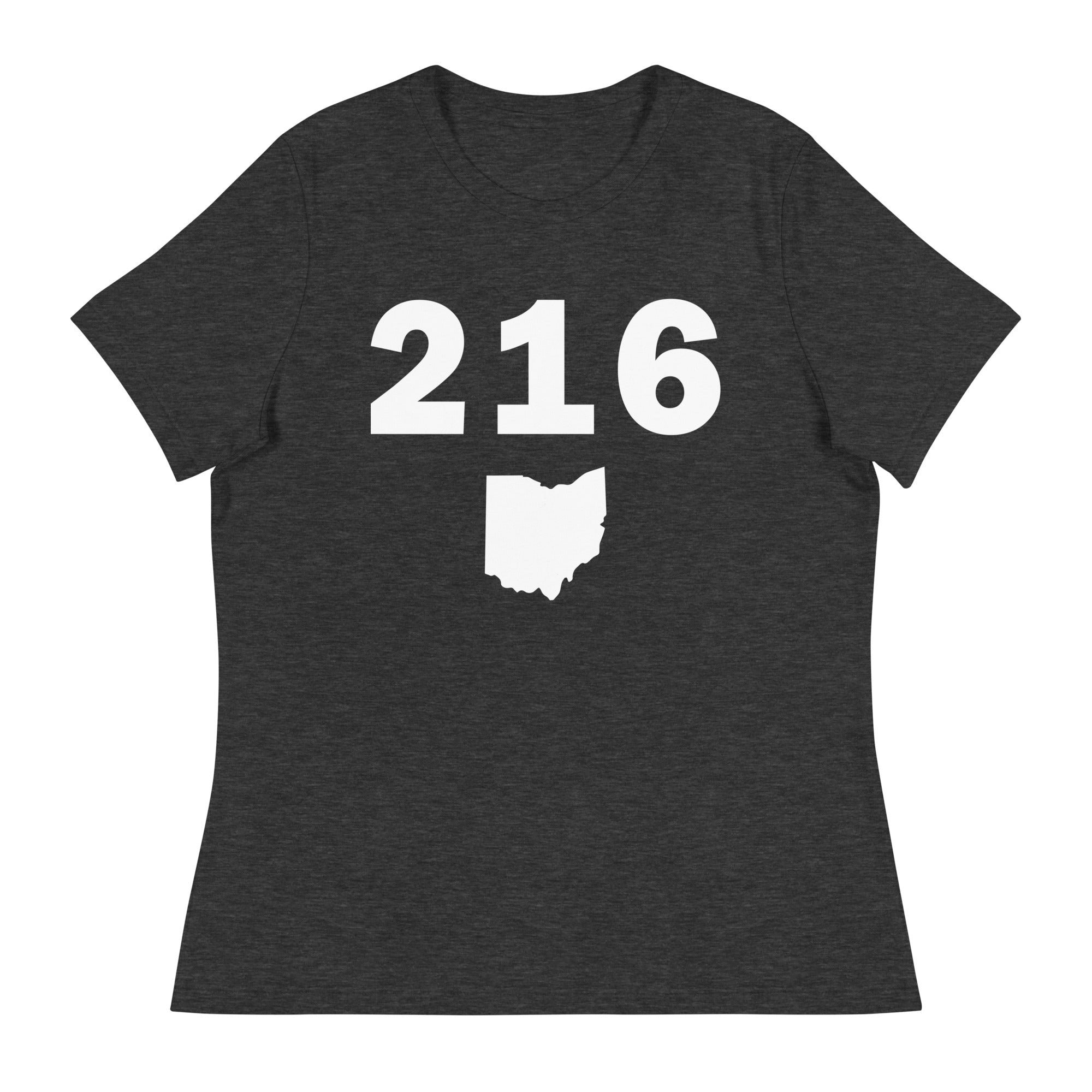 216 Area Code Women's Relaxed T Shirt