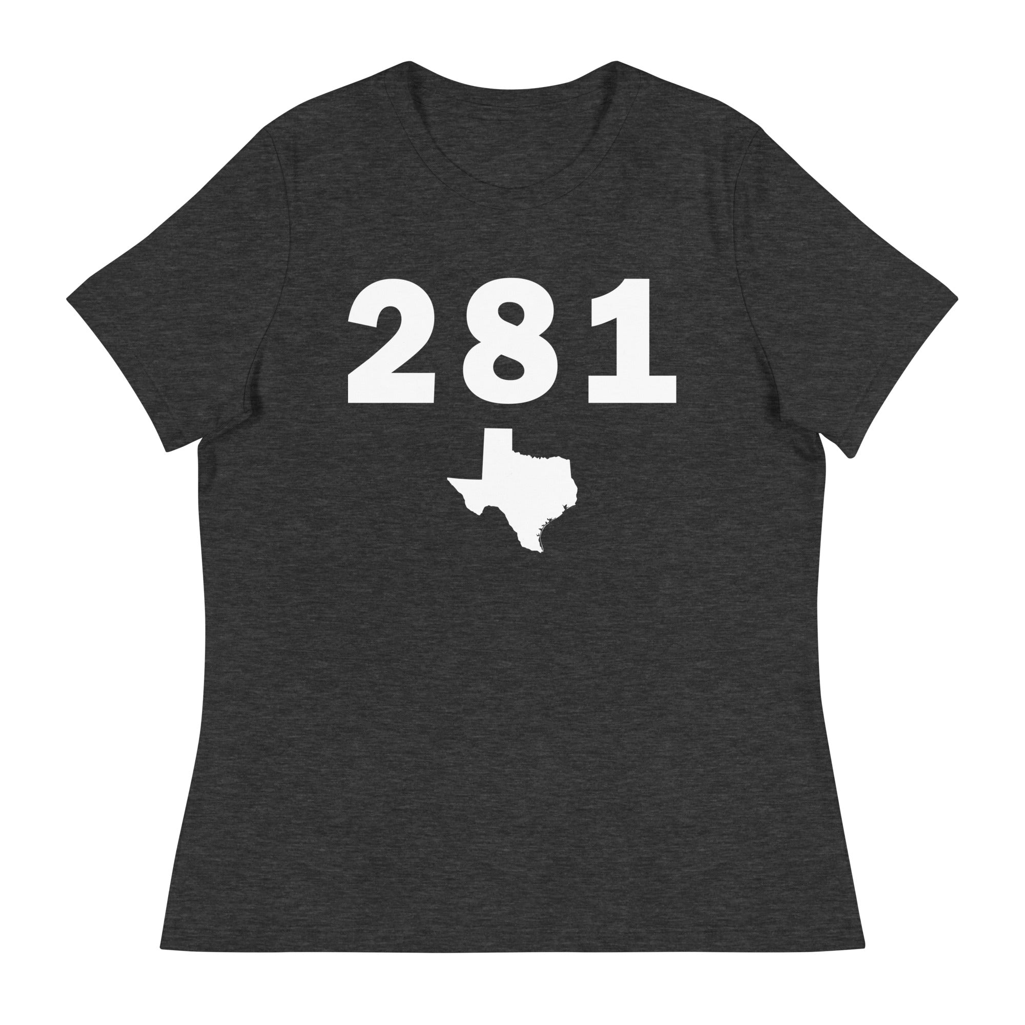 281 Area Code Women's Relaxed T Shirt