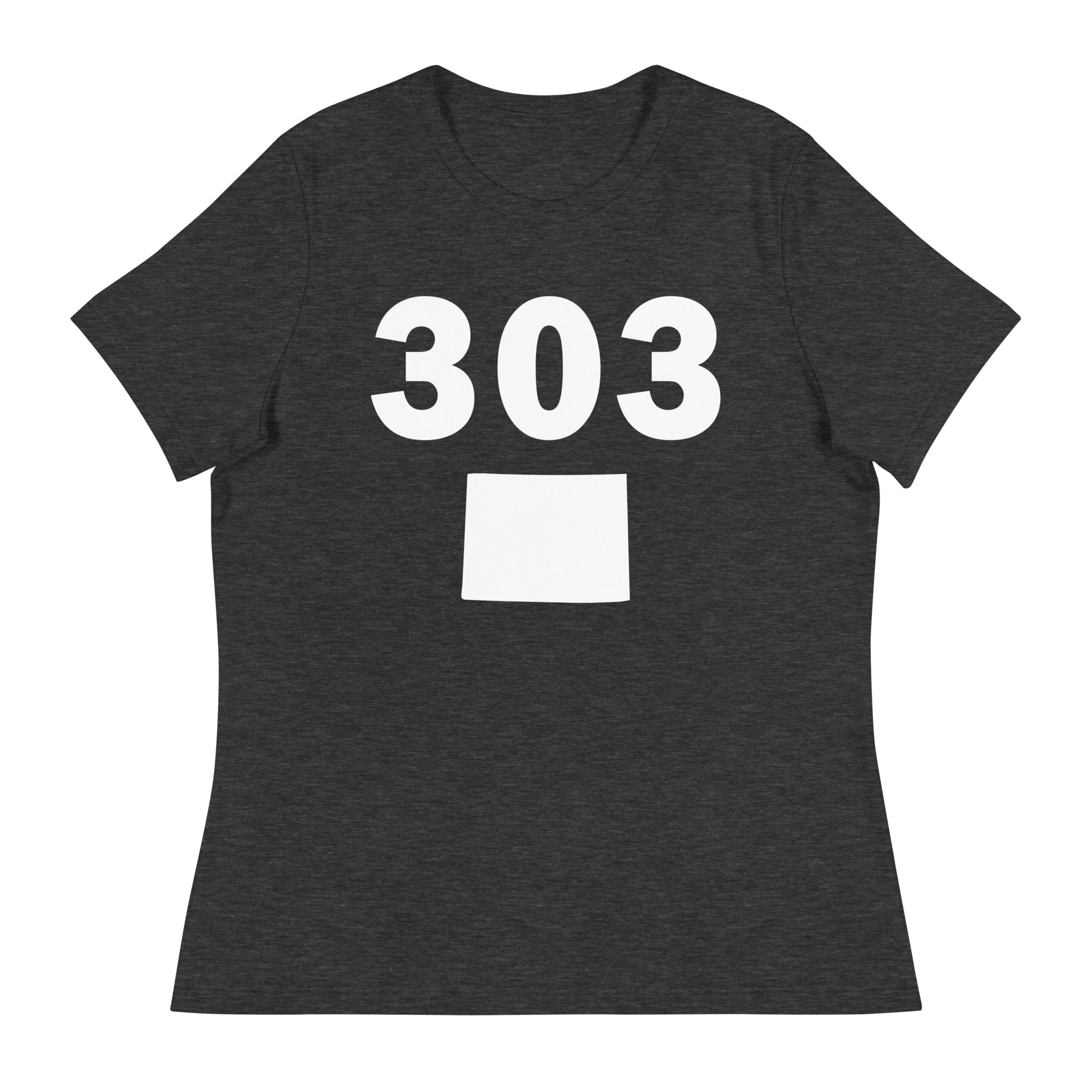 303 Area Code Women's Relaxed T Shirt