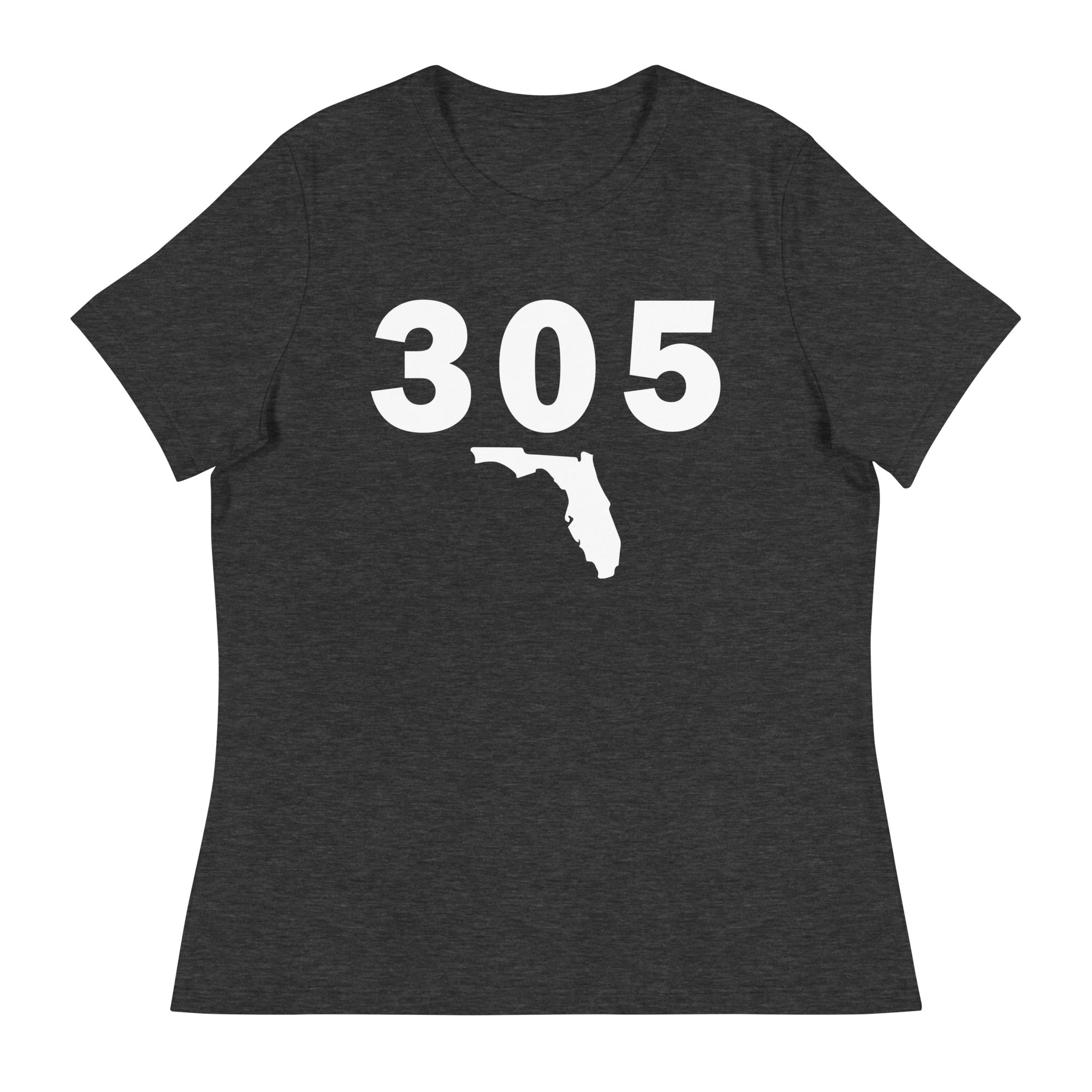 305 Area Code Women's Relaxed T Shirt