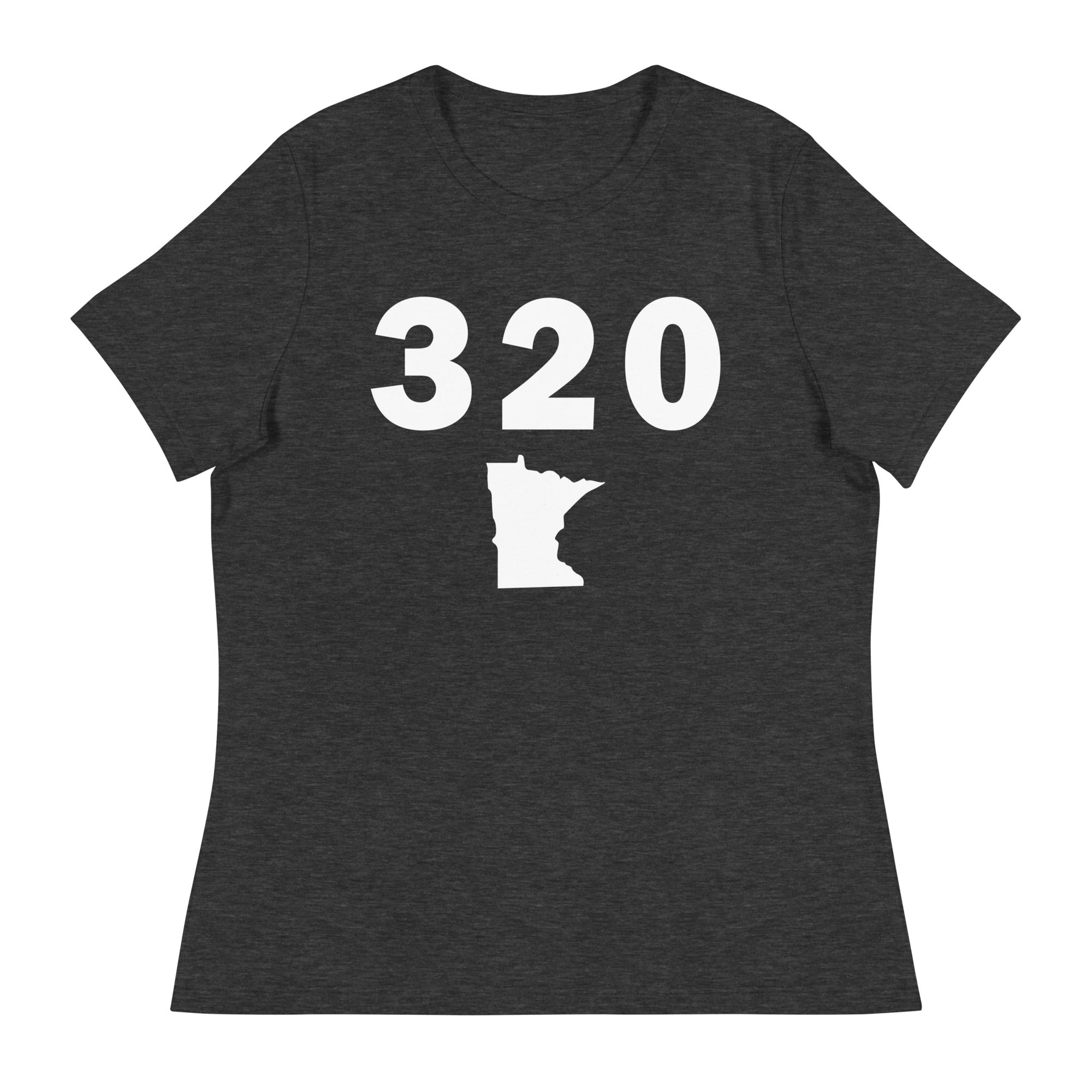 320 Area Code Women's Relaxed T Shirt