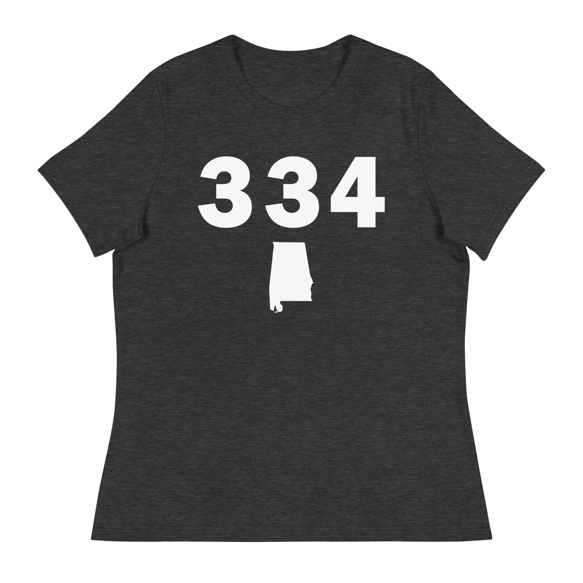 334 Area Code Women's Relaxed T Shirt