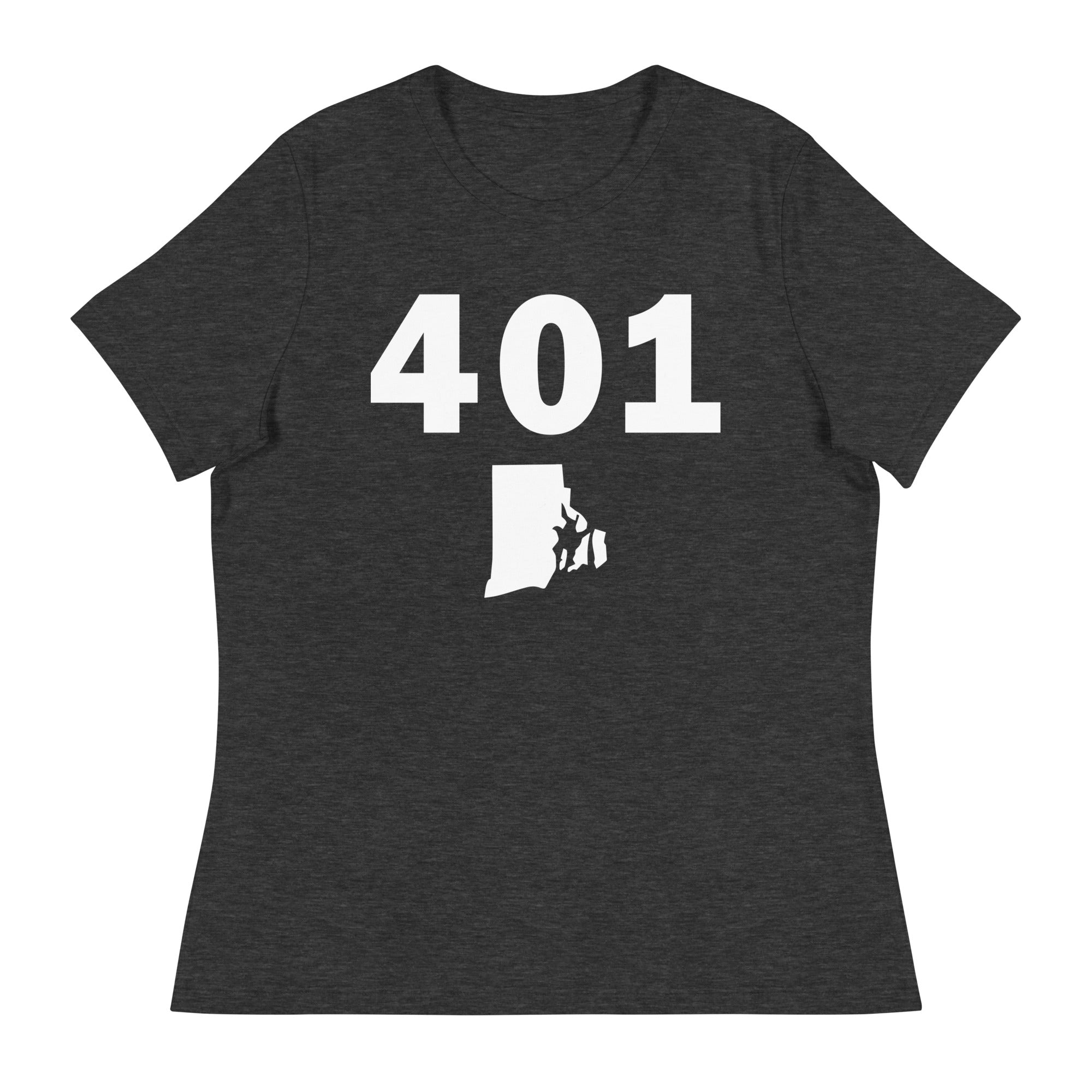 401 Area Code Women's Relaxed T Shirt