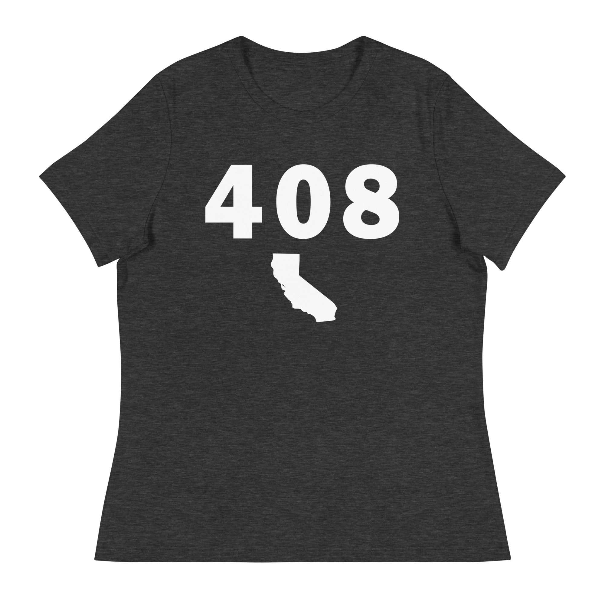 408 Area Code Women's Relaxed T Shirt