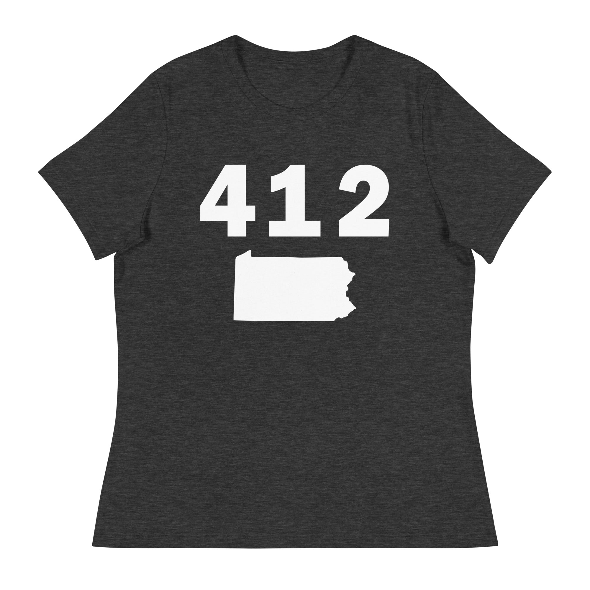 412 Area Code Women's Relaxed T Shirt