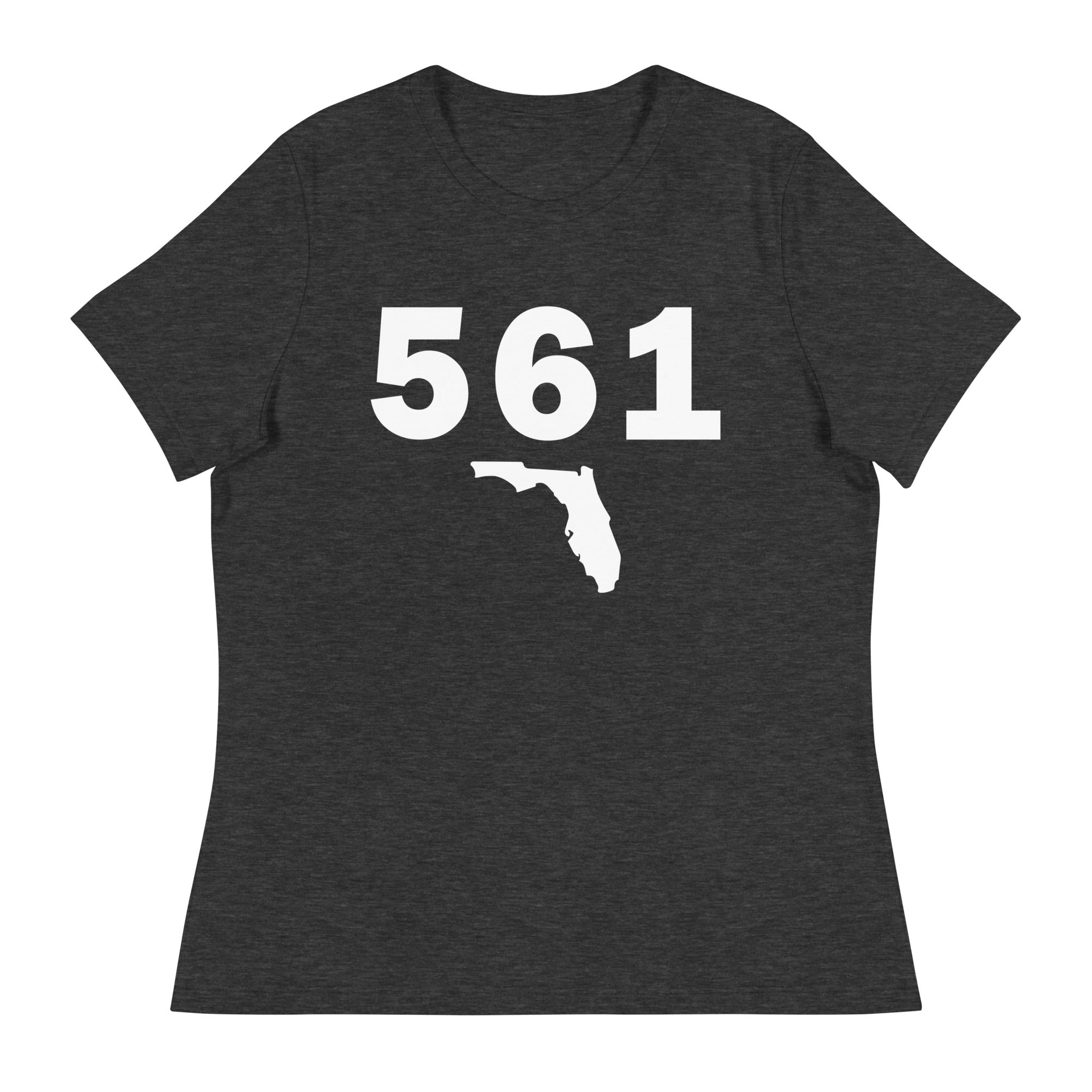 561 Area Code Women's Relaxed T Shirt