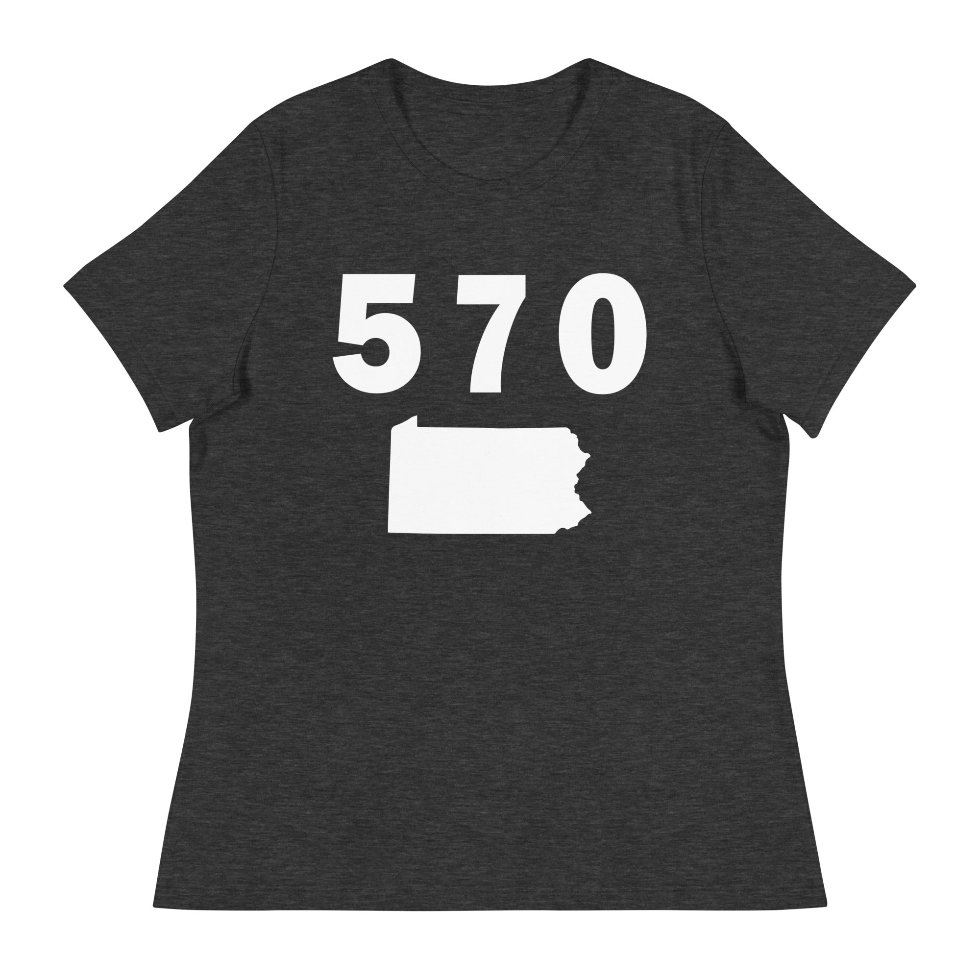 570 Area Code Women's Relaxed T Shirt