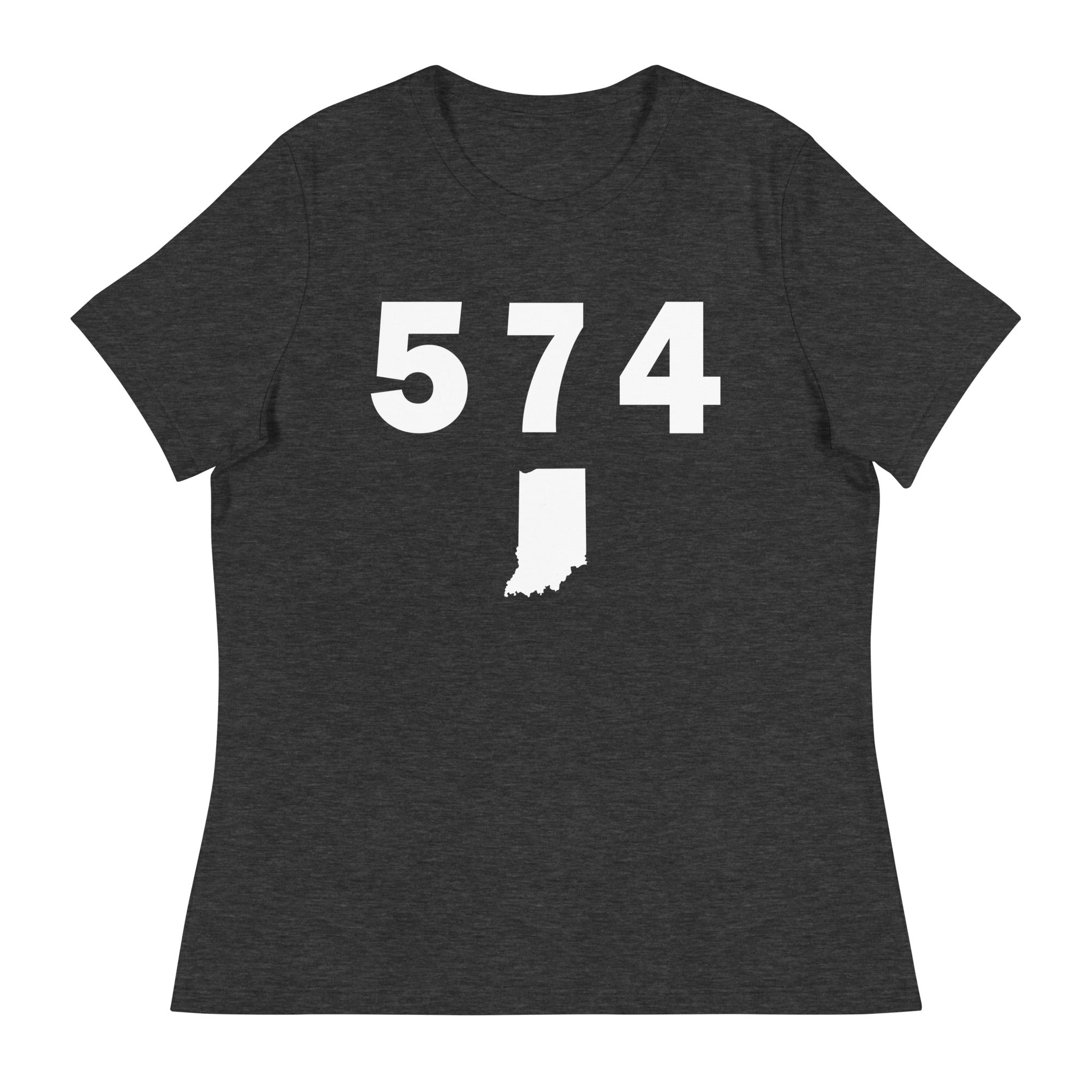 574 Area Code Women's Relaxed T Shirt