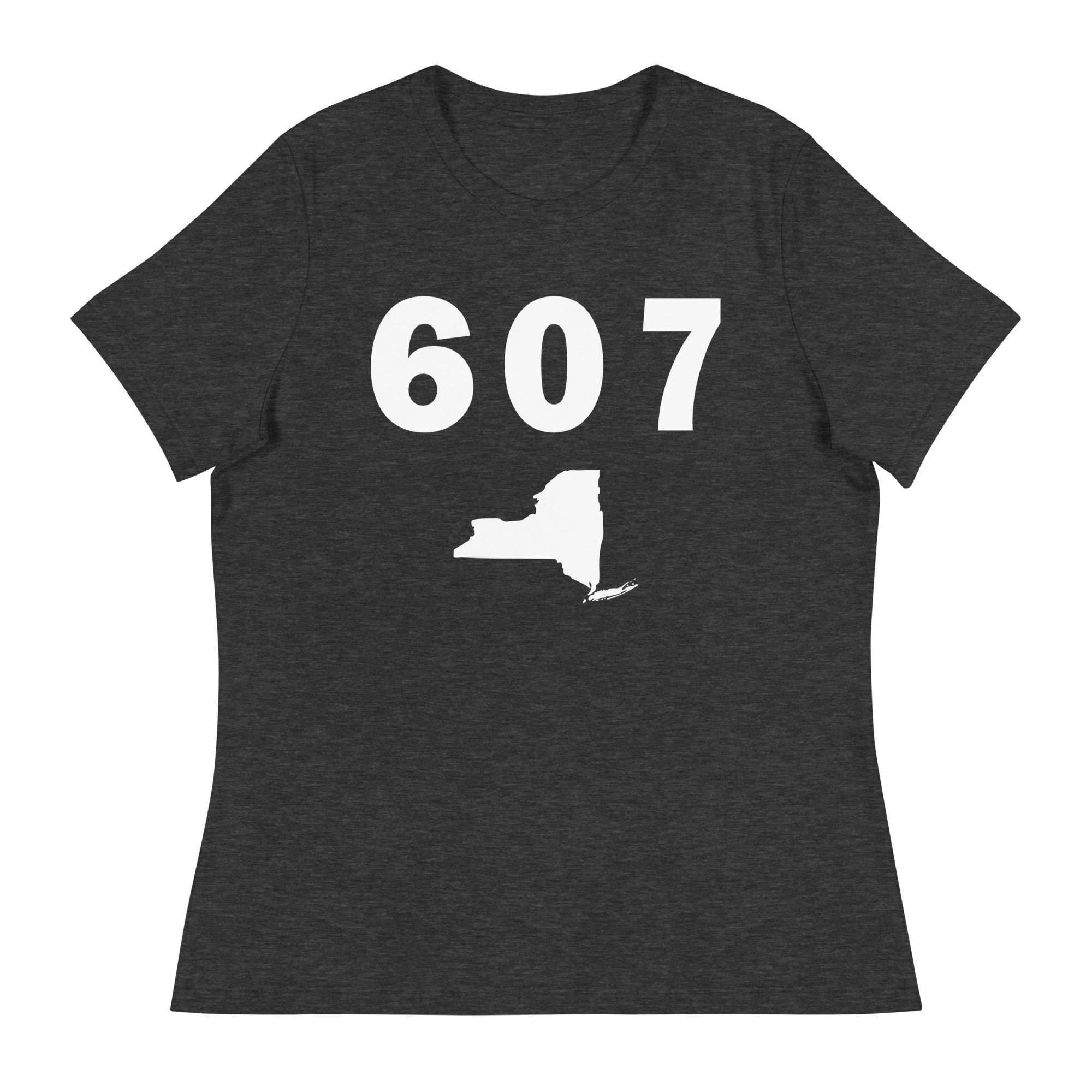 607 Area Code Women's Relaxed T Shirt