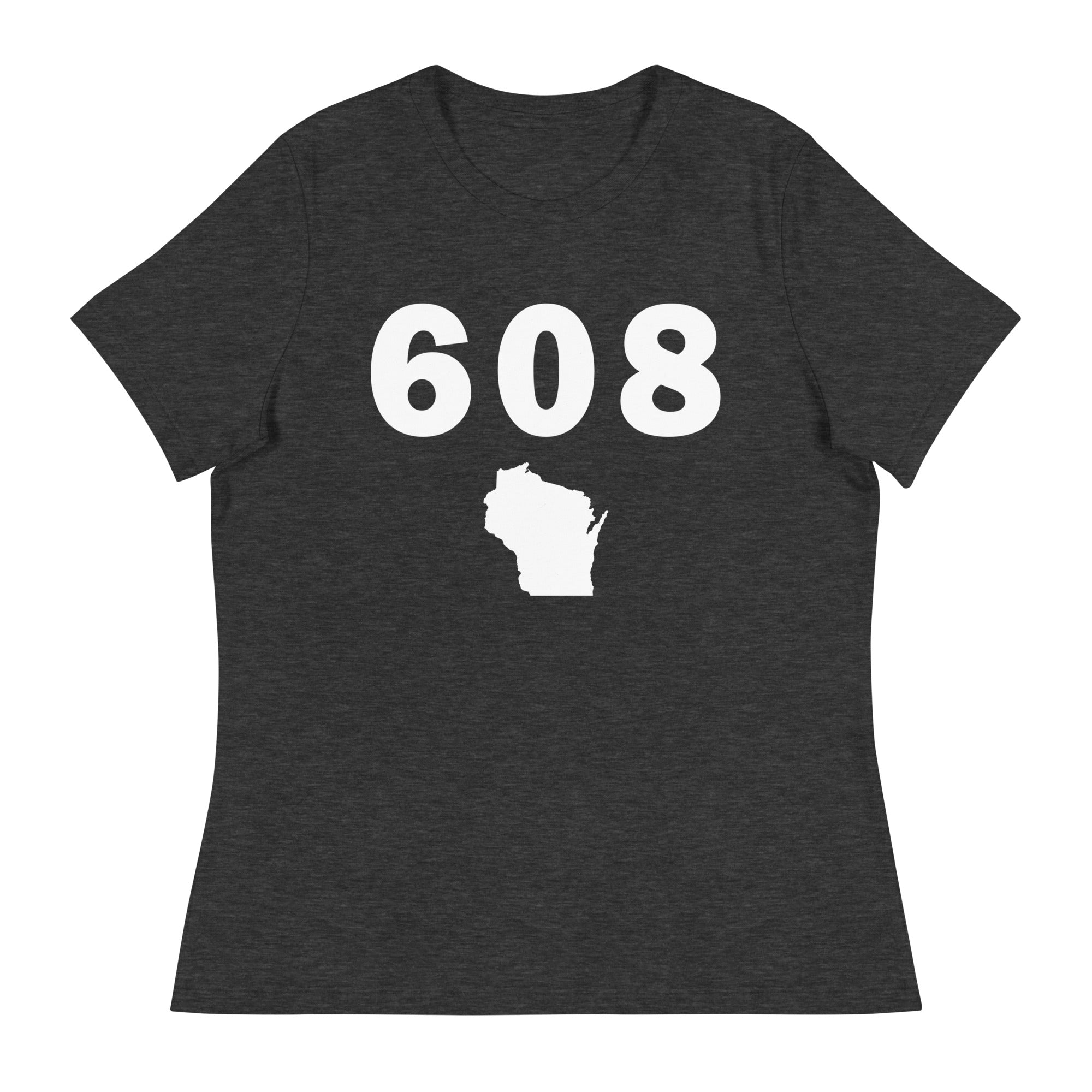 608 Area Code Women's Relaxed T Shirt
