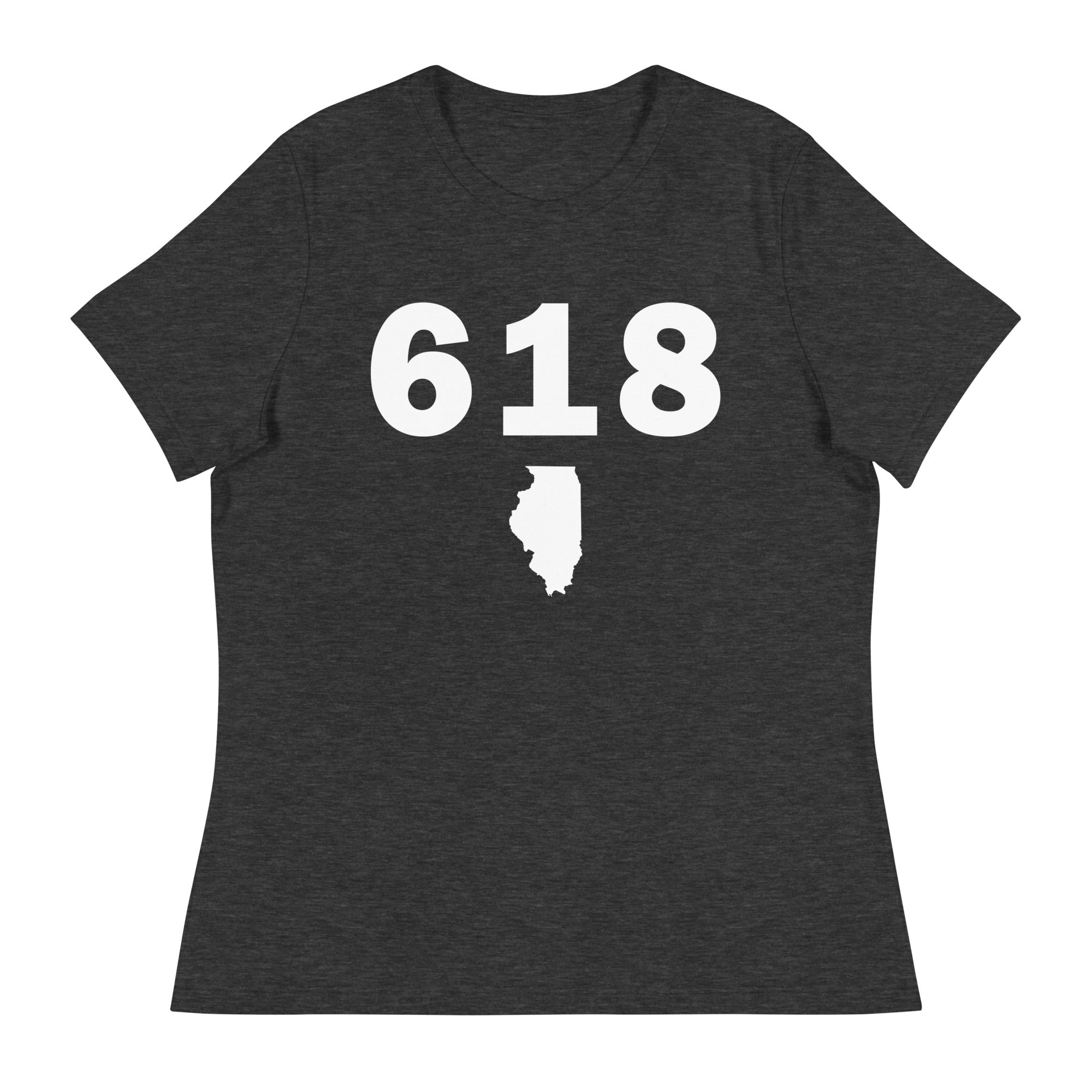 618 Area Code Women's Relaxed T Shirt