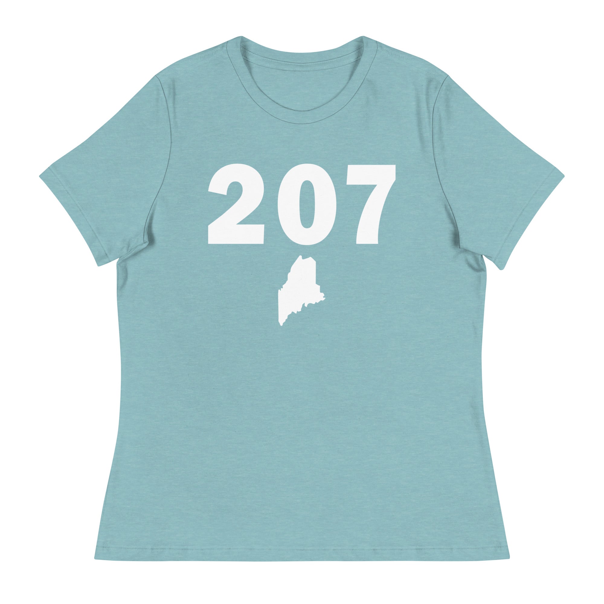 207 Area Code Women's Relaxed T Shirt