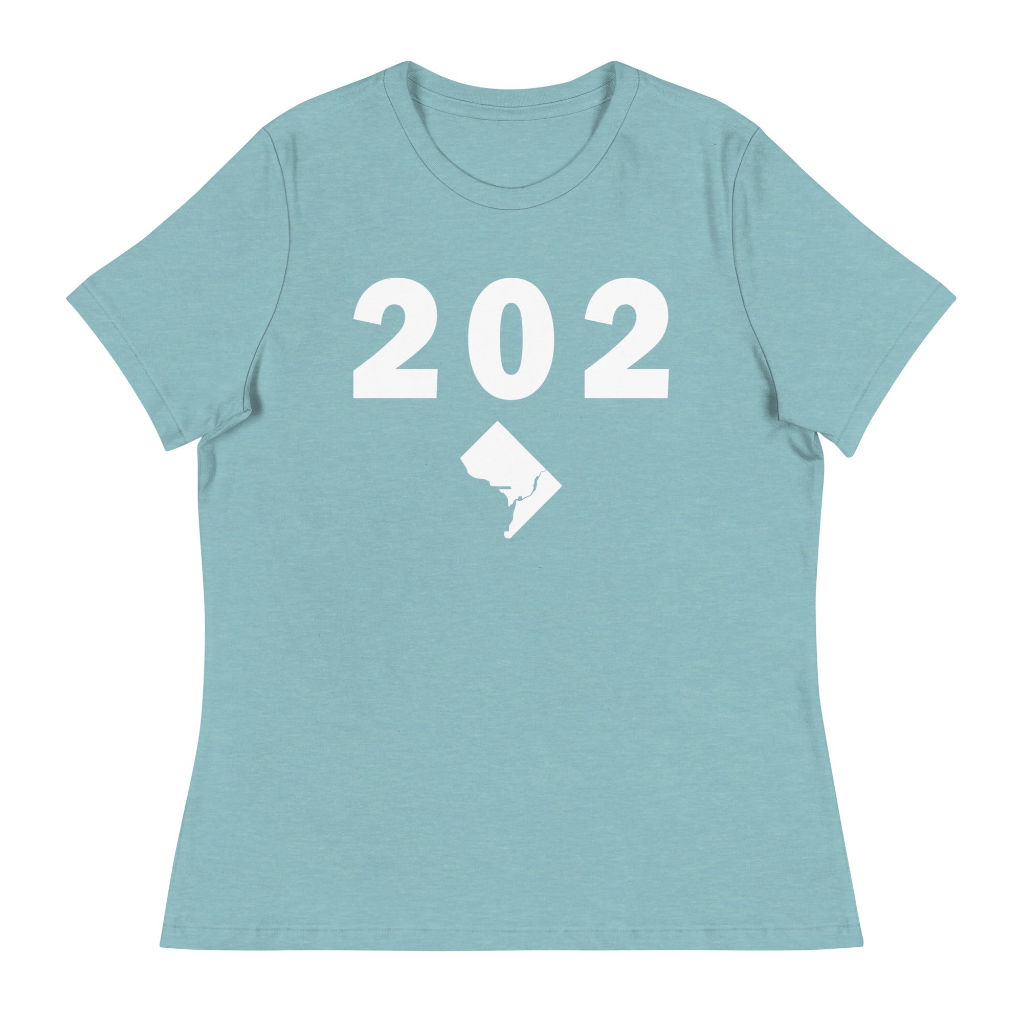 202 Area Code Women's Relaxed T Shirt