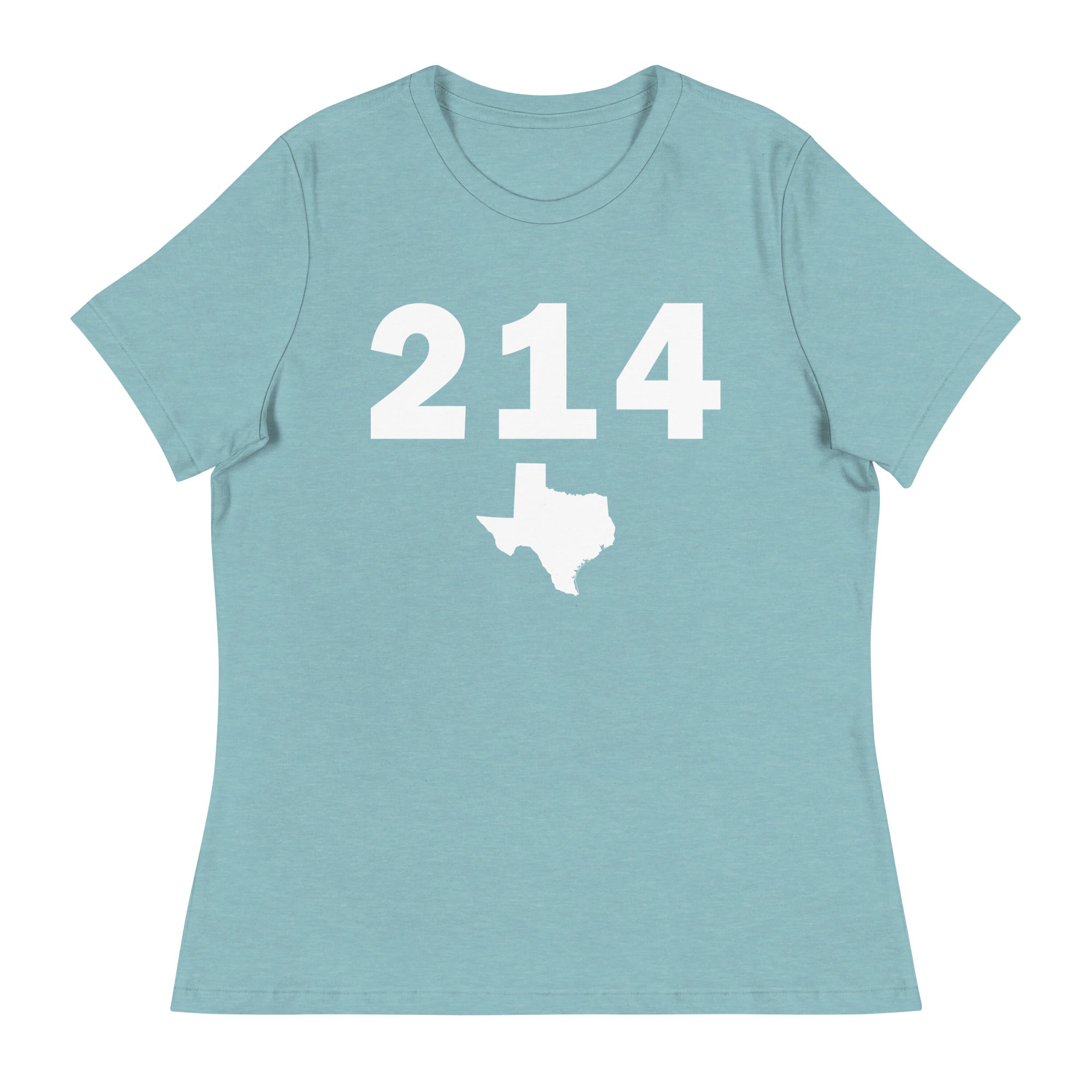 214 Area Code Women's Relaxed T Shirt