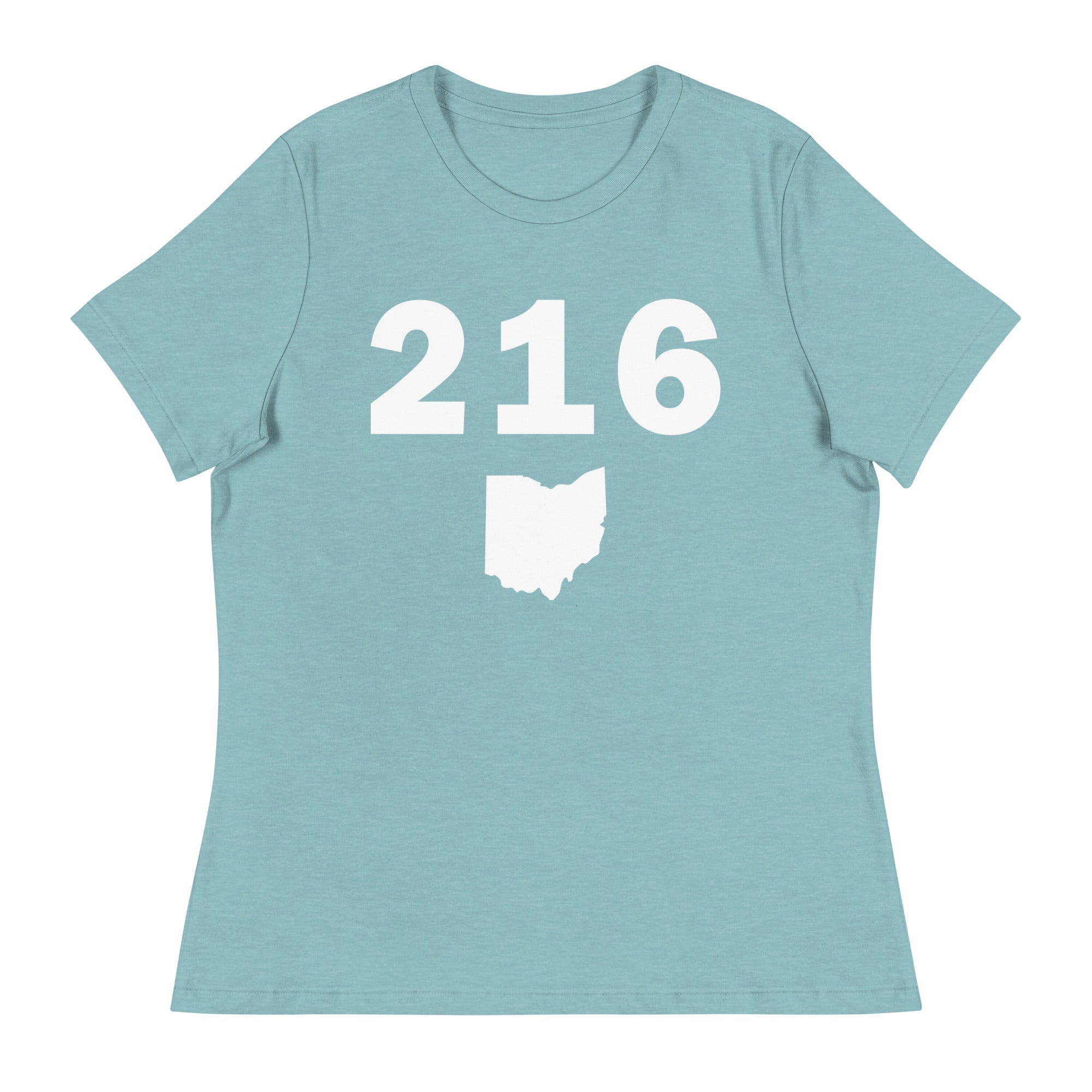 216 Area Code Women's Relaxed T Shirt
