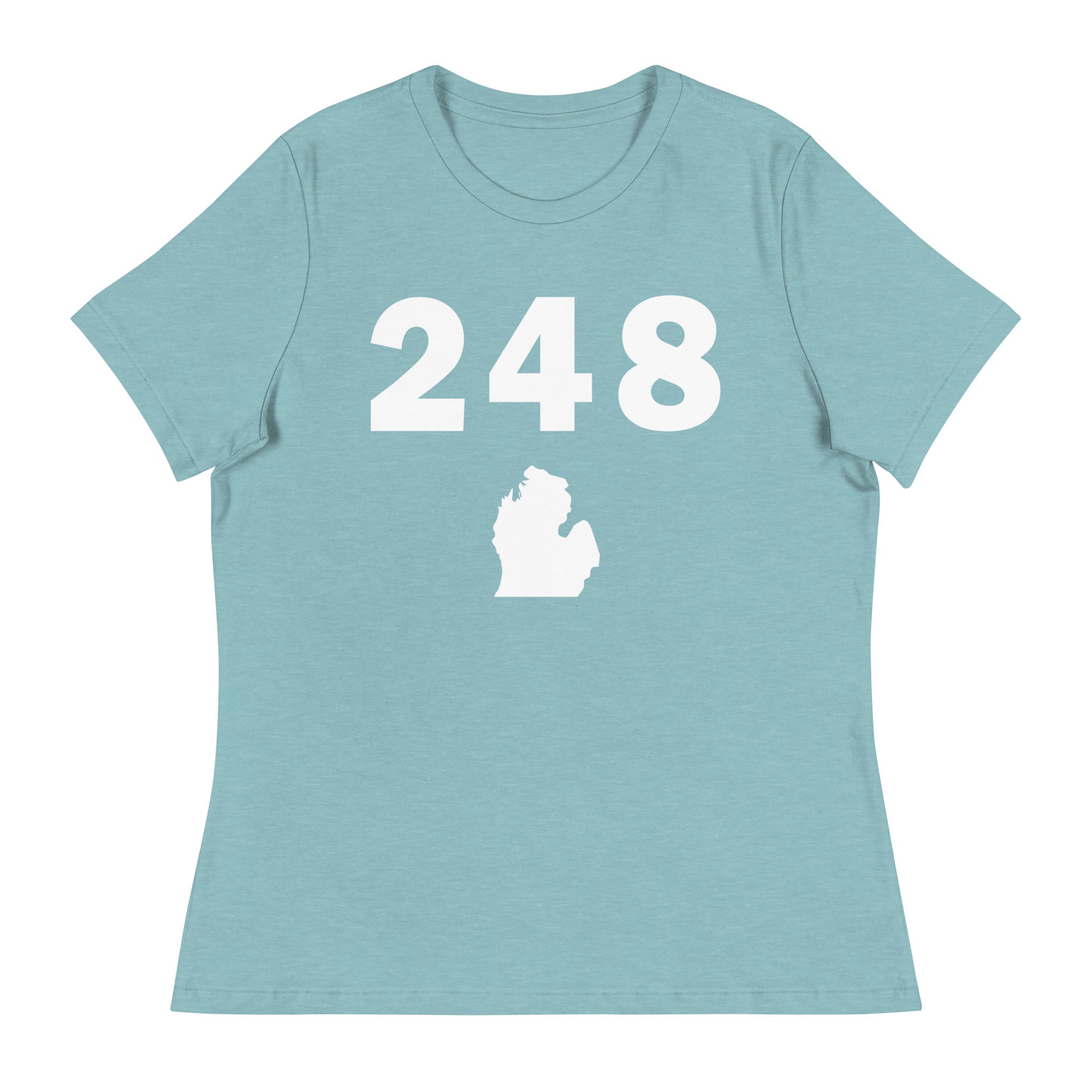 248 Area Code Women's Relaxed T Shirt