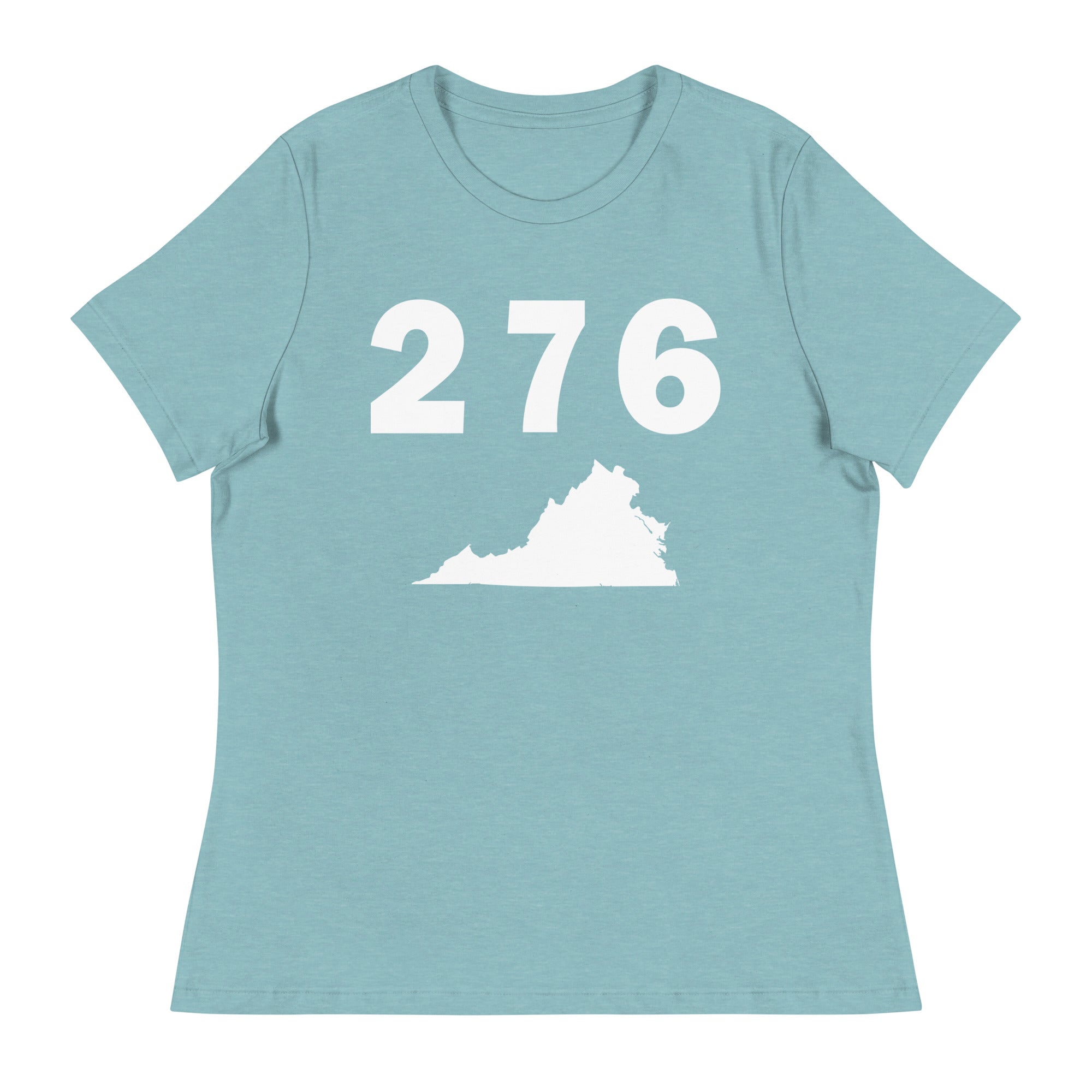 276 Area Code Women's Relaxed T Shirt