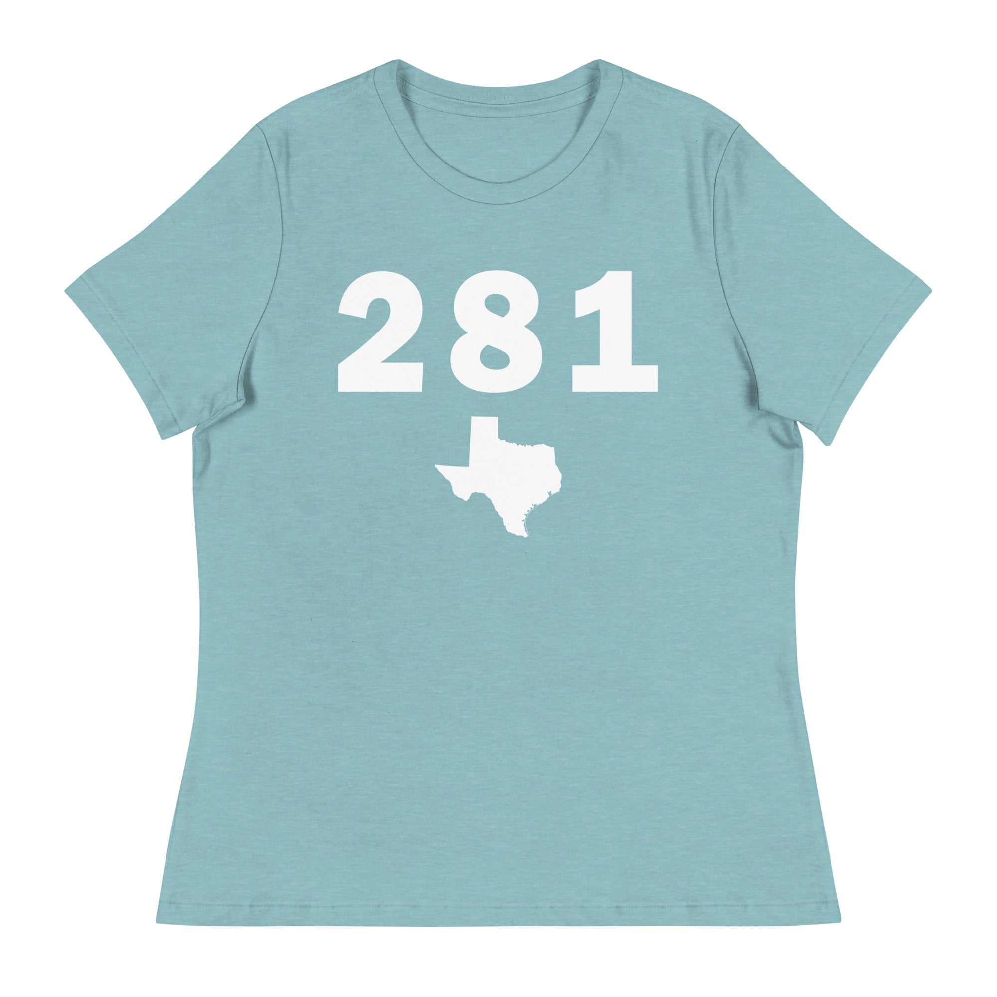 281 Area Code Women's Relaxed T Shirt