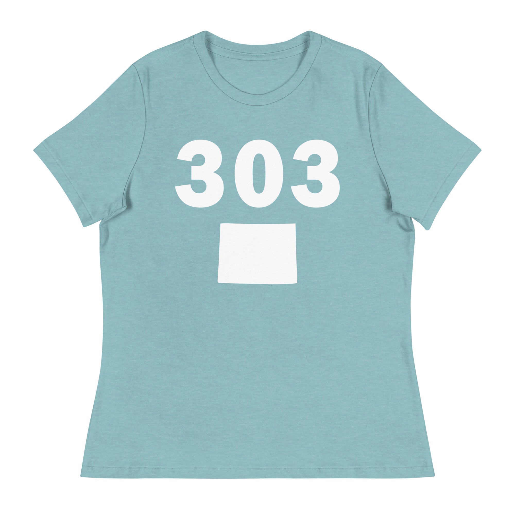 303 Area Code Women's Relaxed T Shirt