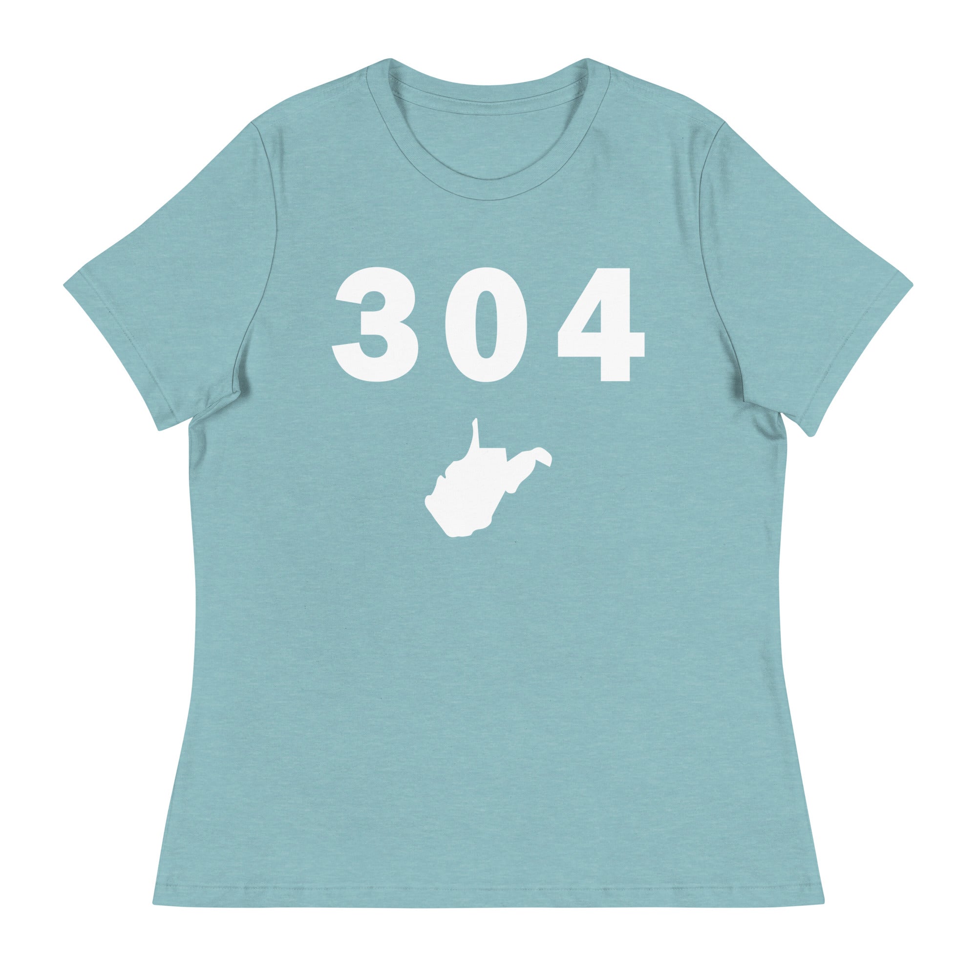 304 Area Code Women's Relaxed T Shirt
