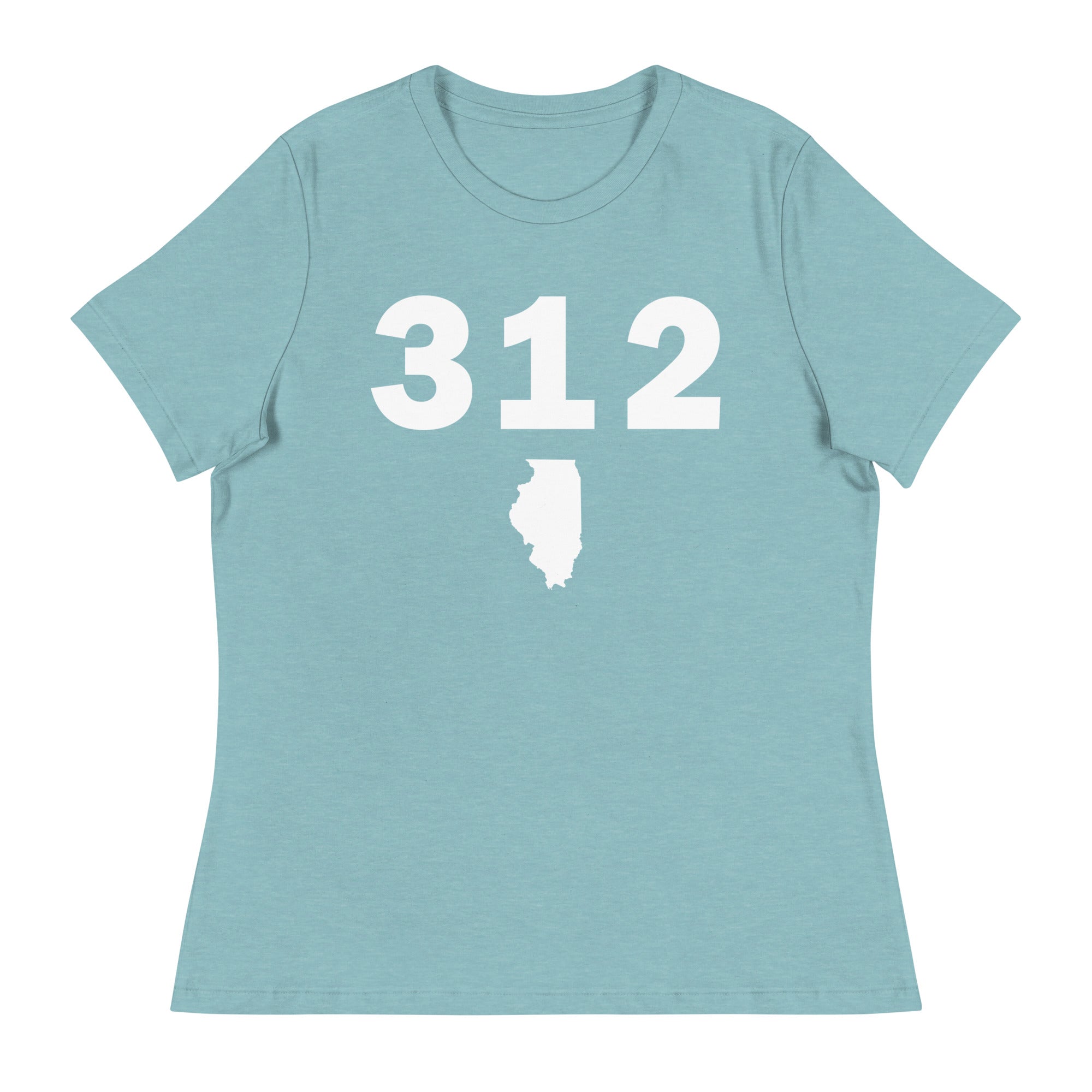 312 Area Code Women's Relaxed T Shirt