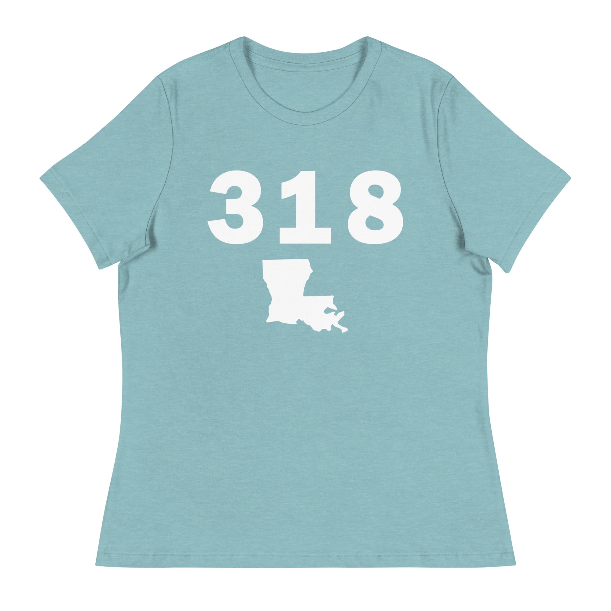 318 Area Code Women's Relaxed T Shirt