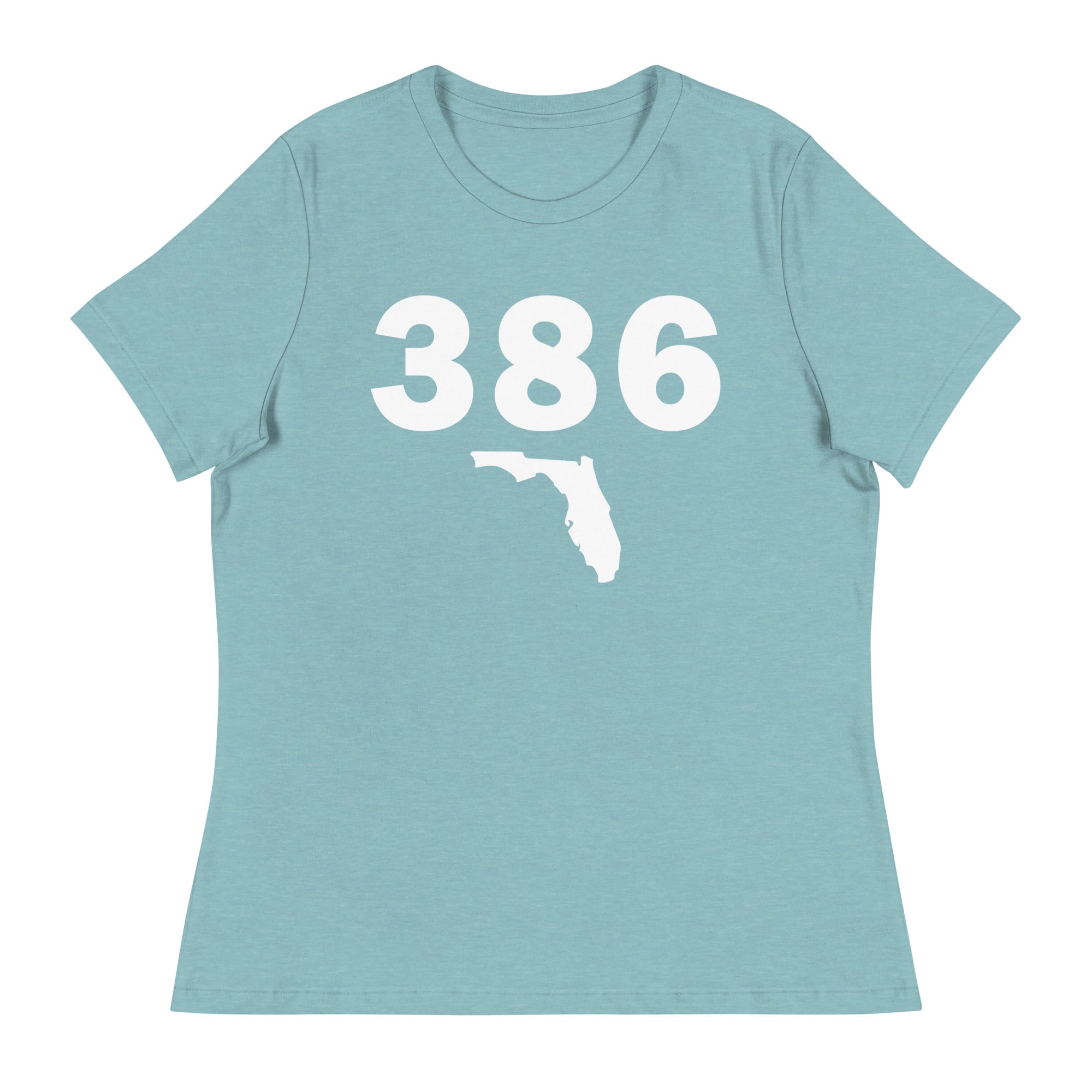 386 Area Code Women's Relaxed T Shirt