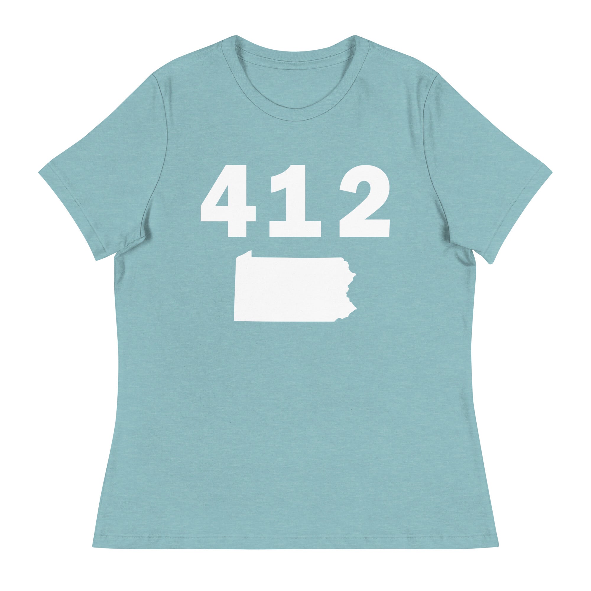 412 Area Code Women's Relaxed T Shirt