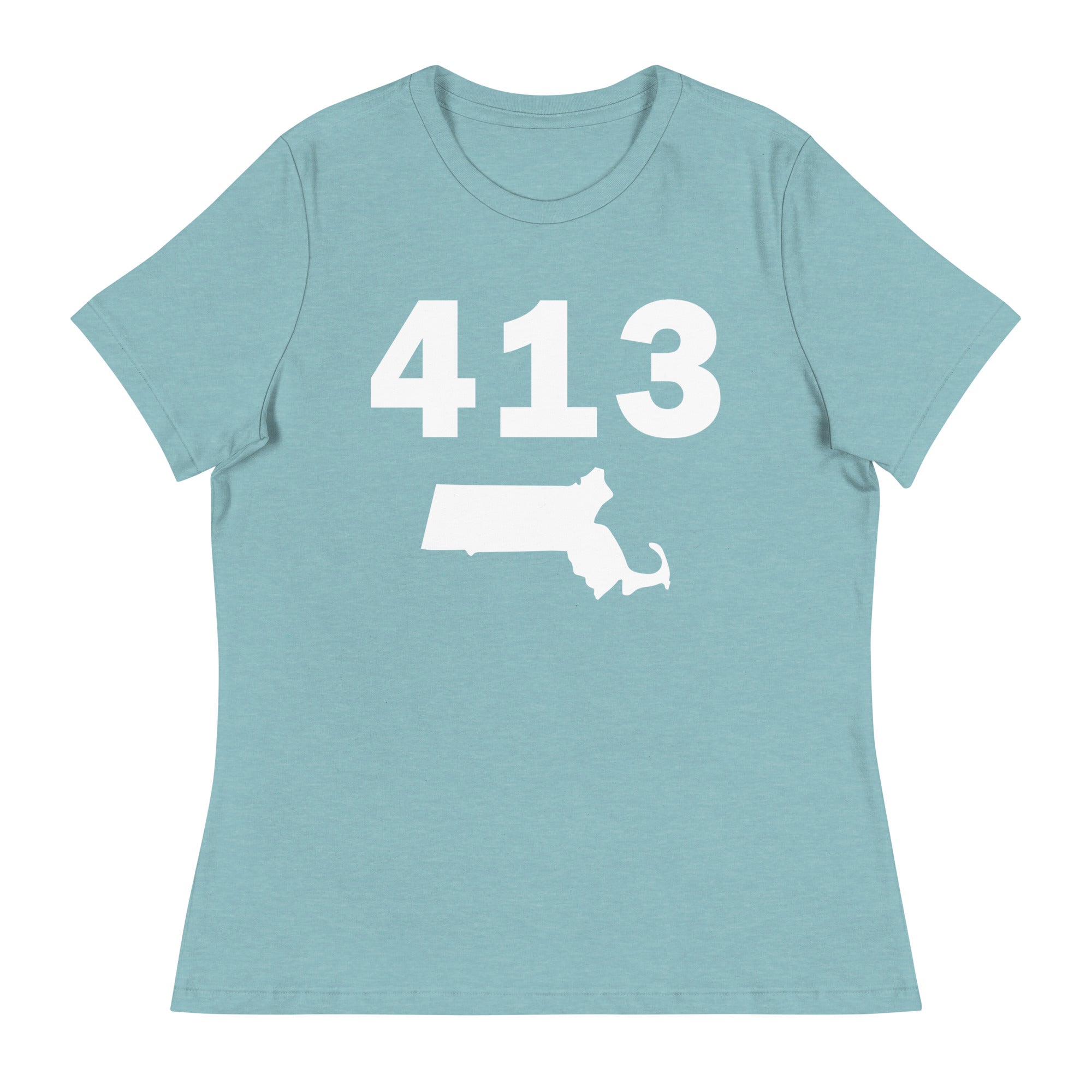 413 Area Code Women's Relaxed T Shirt