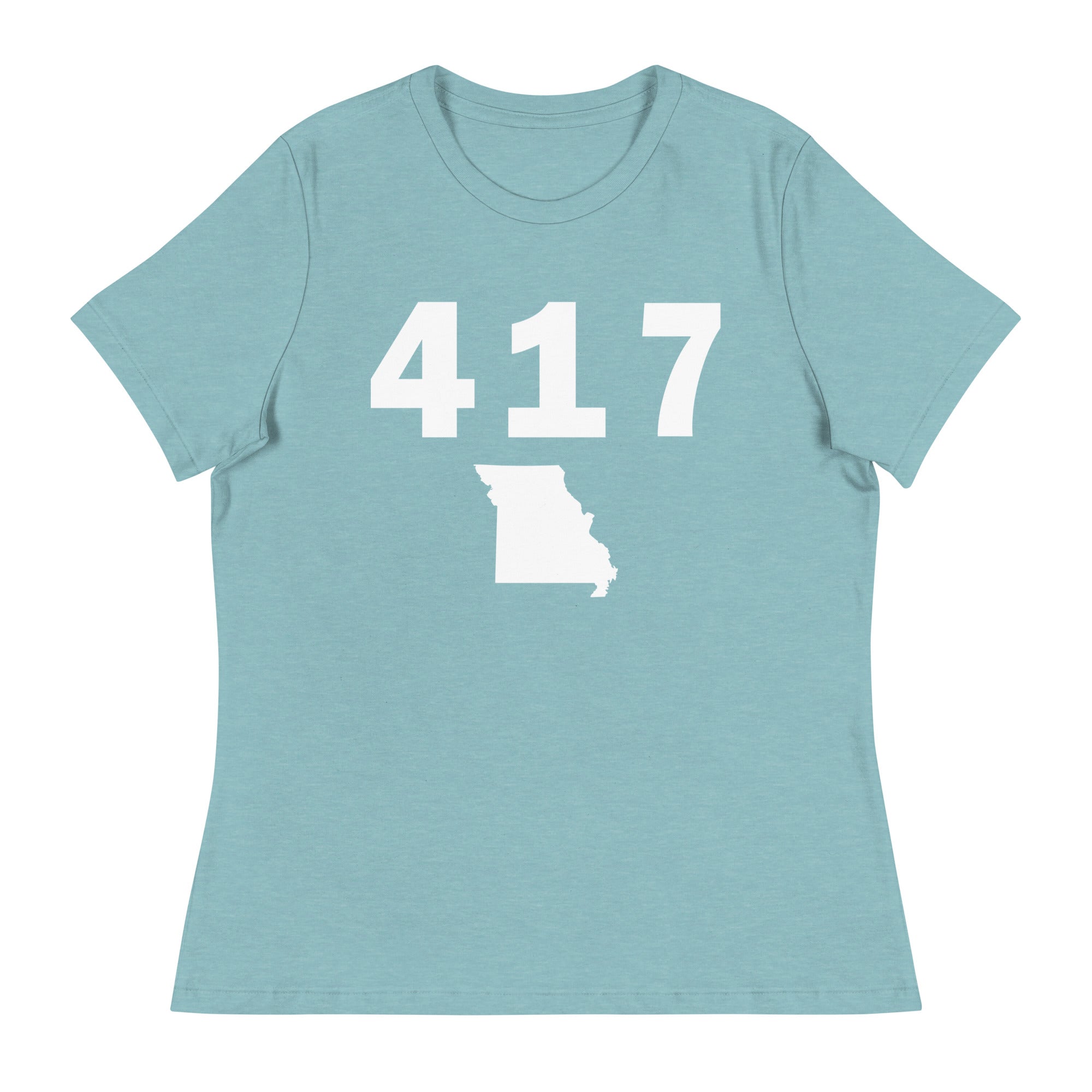 417 Area Code Women's Relaxed T Shirt