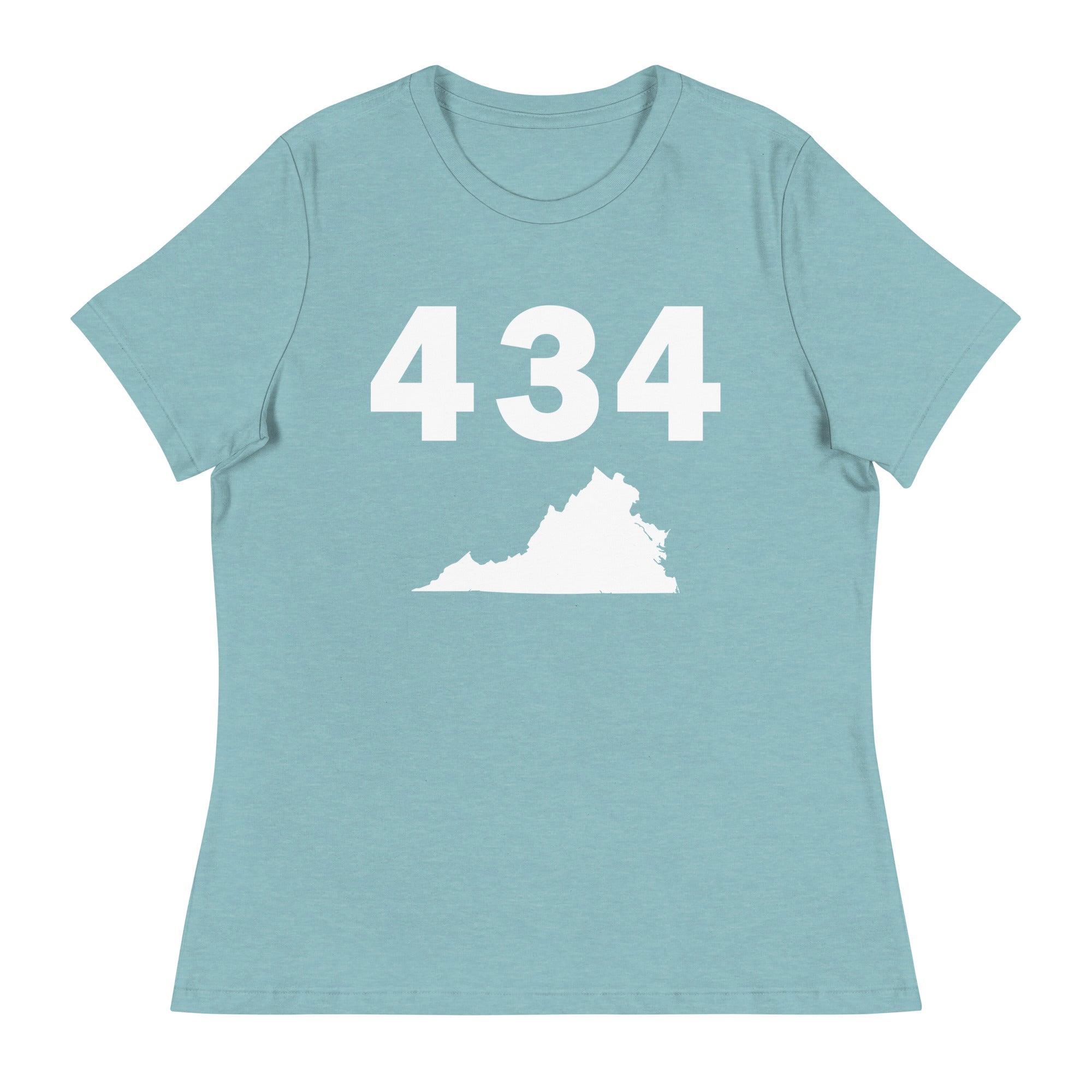 434 Area Code Women's Relaxed T Shirt