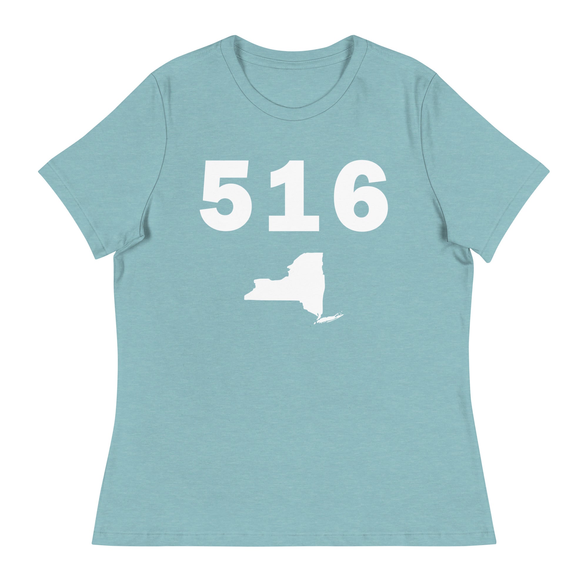 516 Area Code Women's Relaxed T Shirt