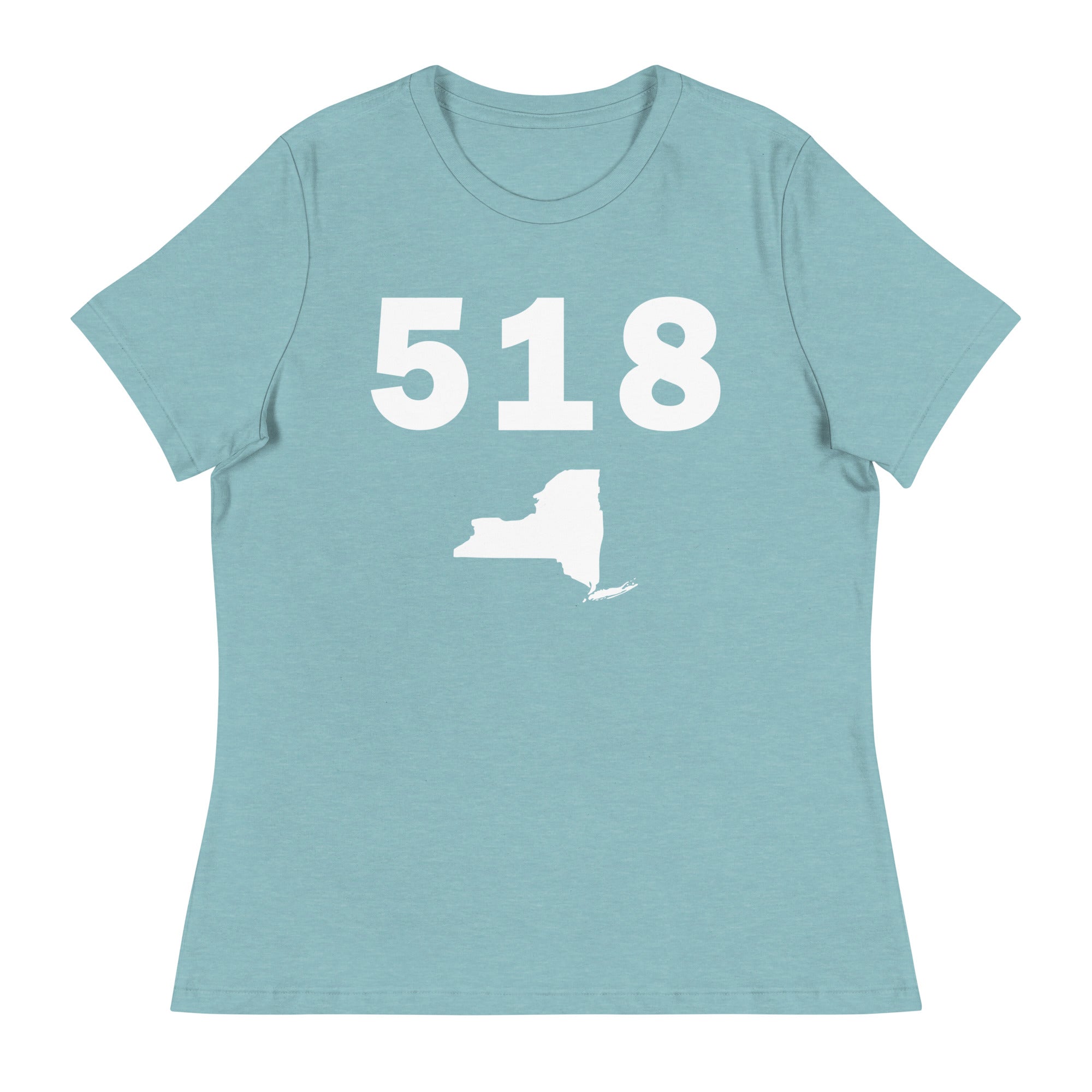 518 Area Code Women's Relaxed T Shirt