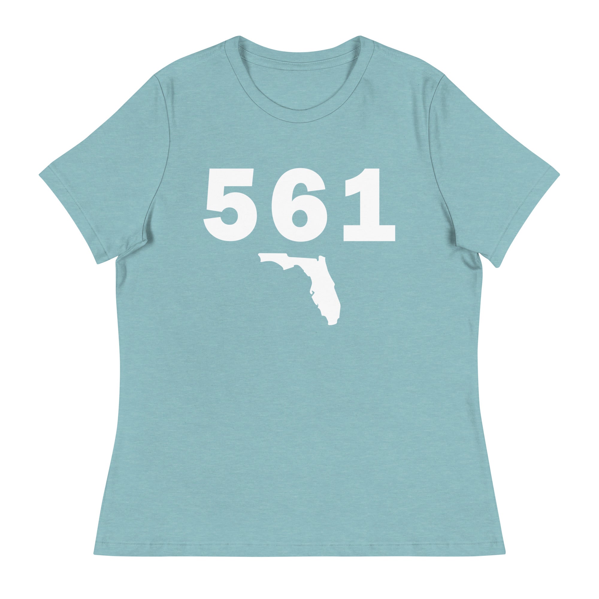 561 Area Code Women's Relaxed T Shirt