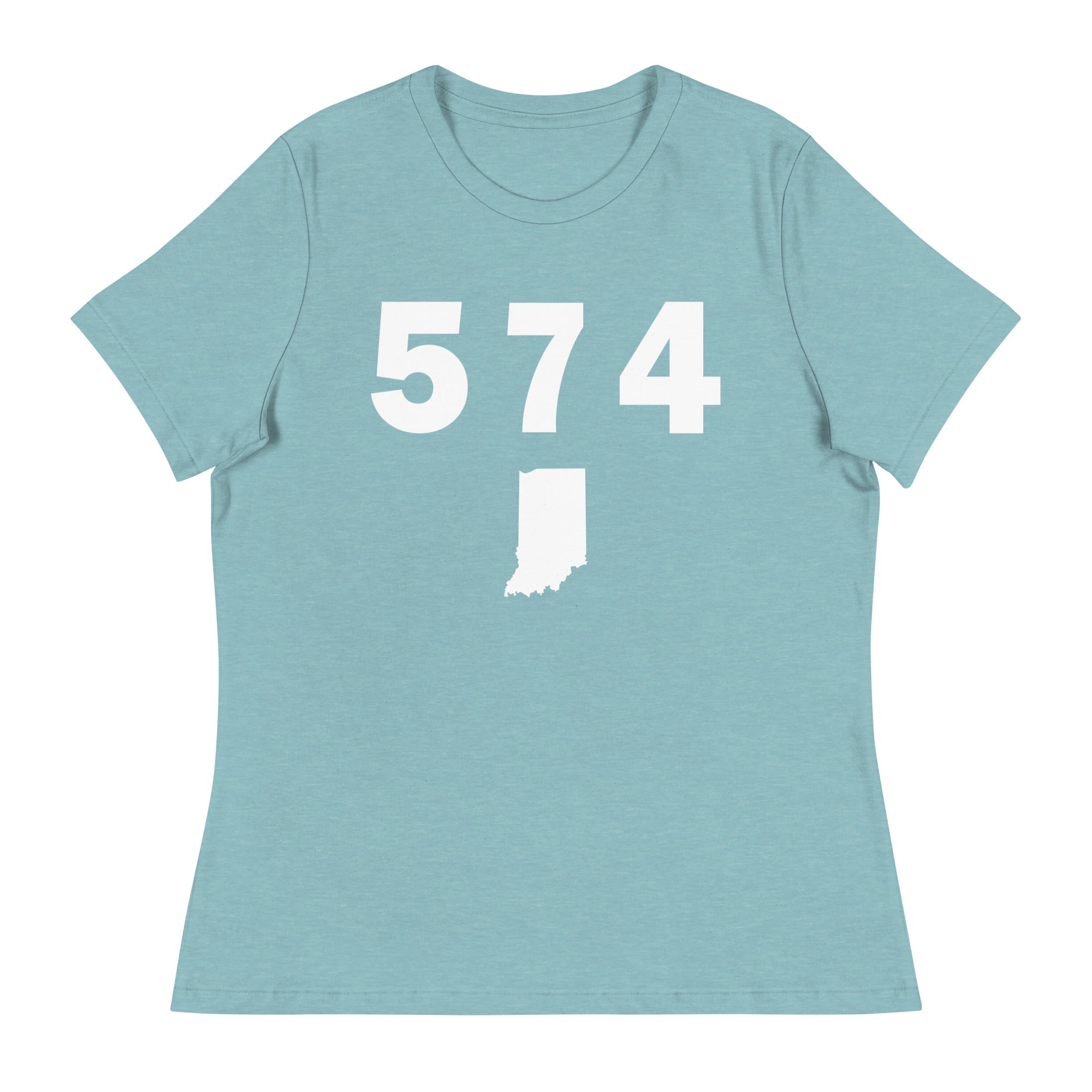 574 Area Code Women's Relaxed T Shirt