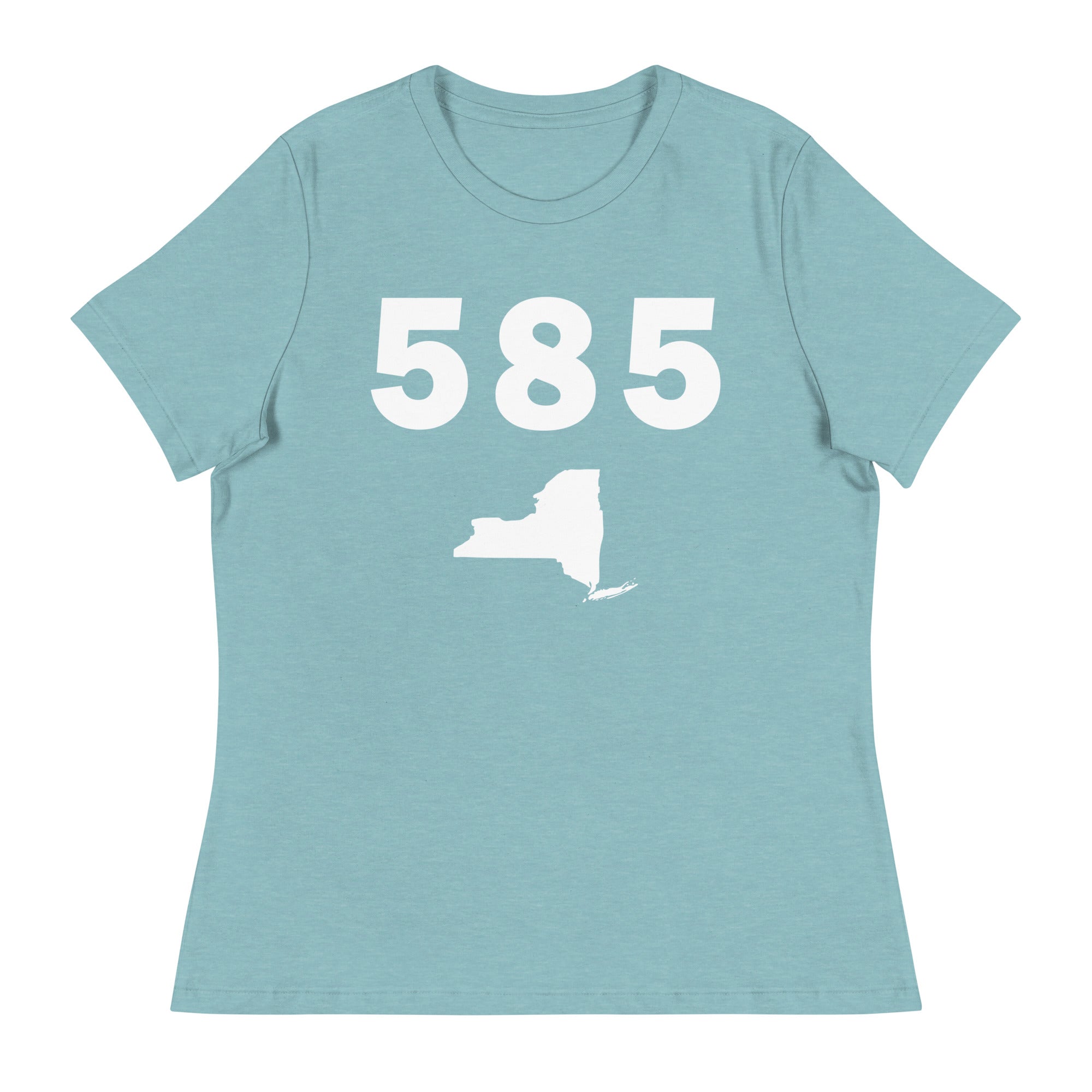 585 Area Code Women's Relaxed T Shirt