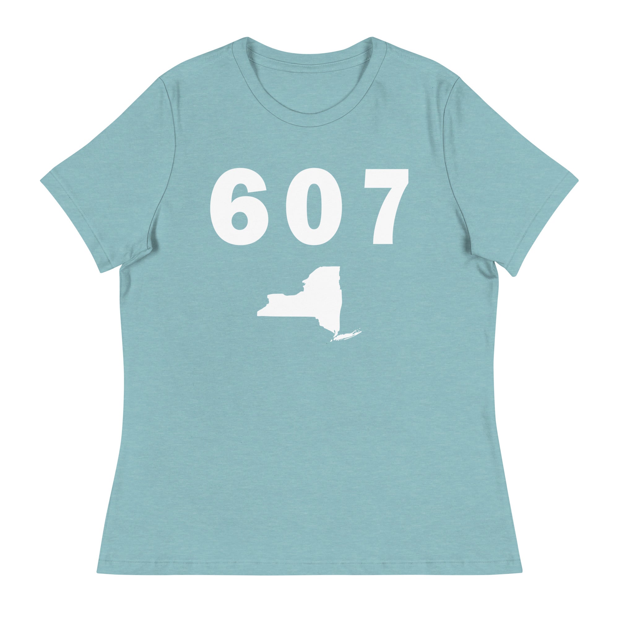 607 Area Code Women's Relaxed T Shirt