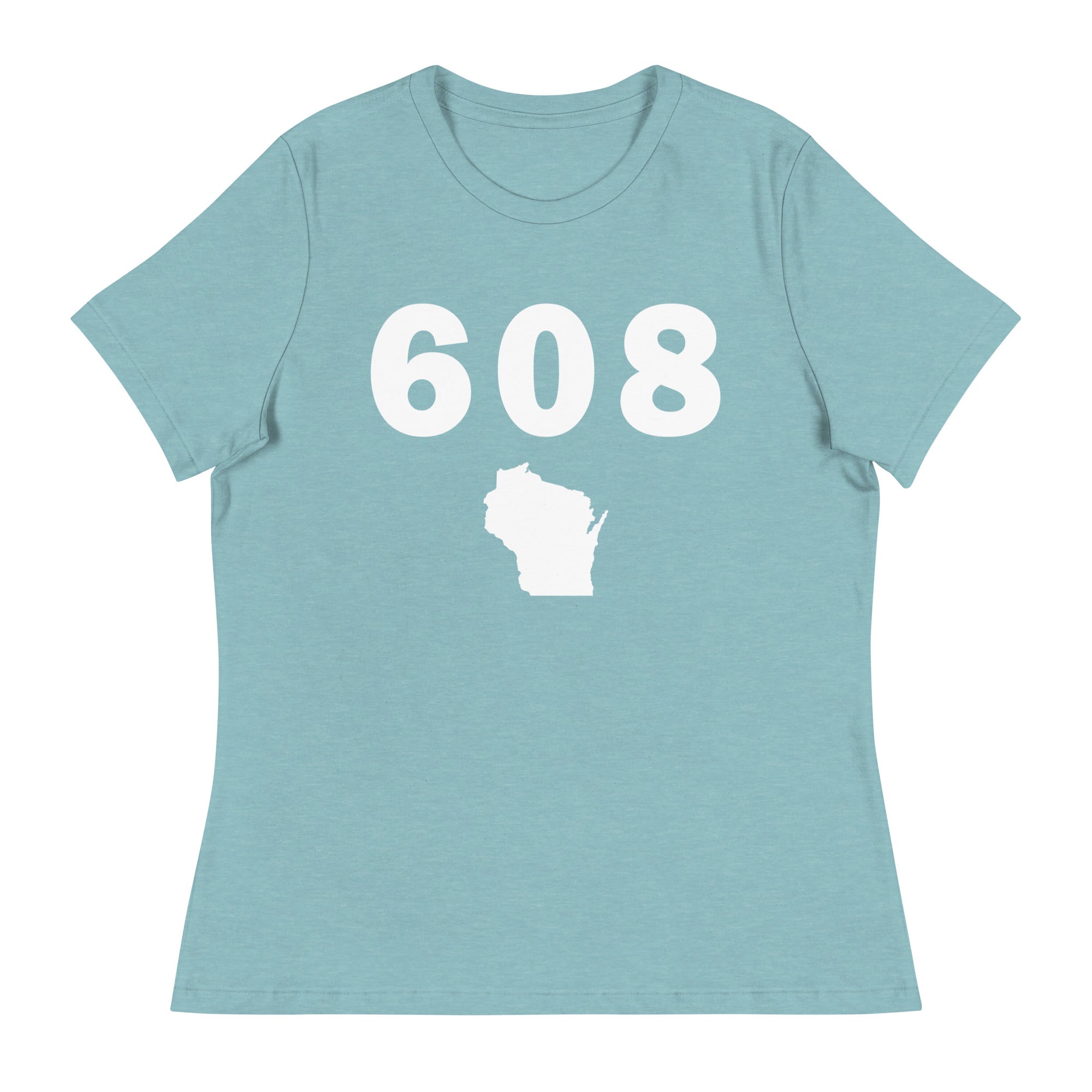 608 Area Code Women's Relaxed T Shirt
