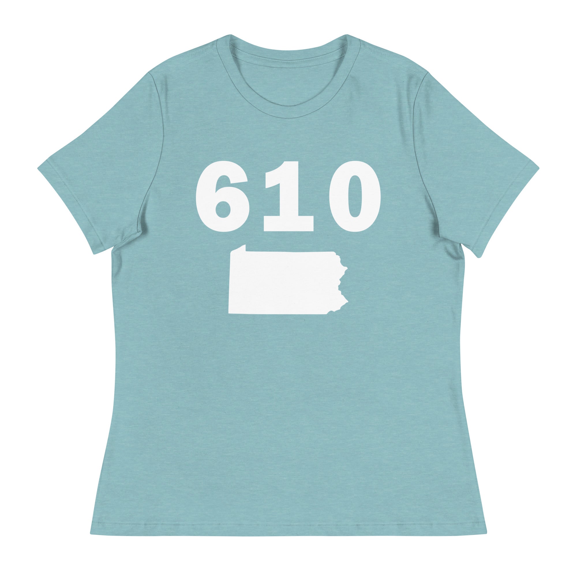 610 Area Code Women's Relaxed T Shirt