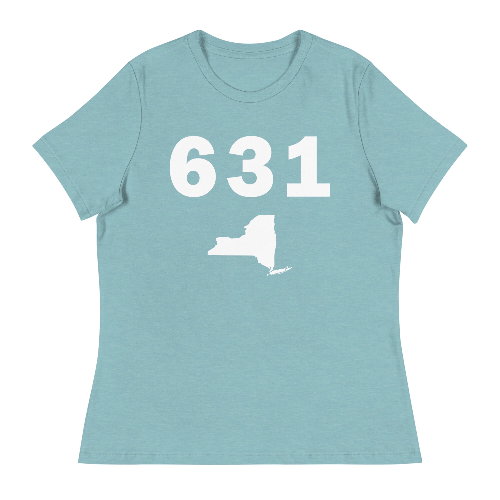 631 Area Code Women's Relaxed T Shirt