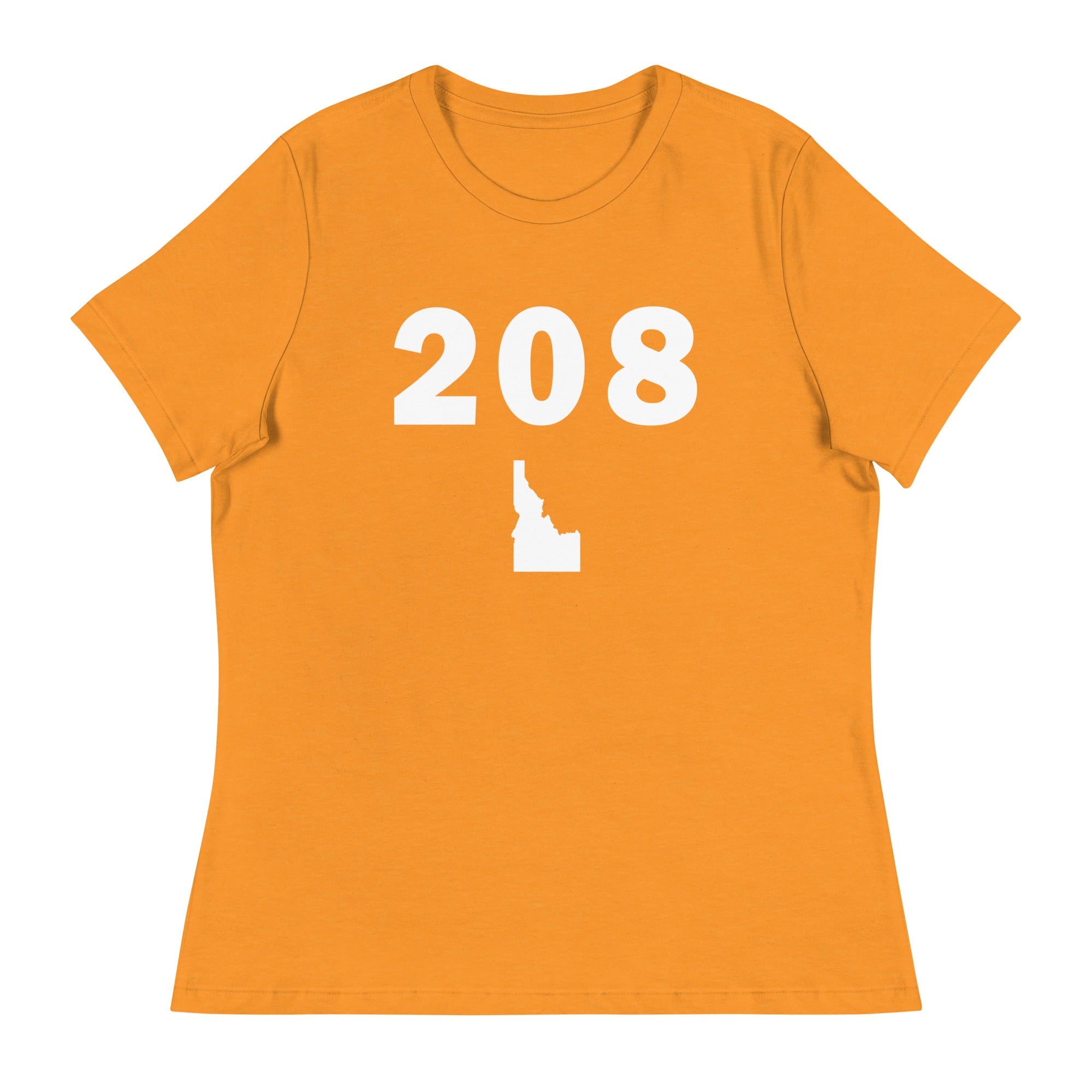208 Area Code Women's Relaxed T Shirt