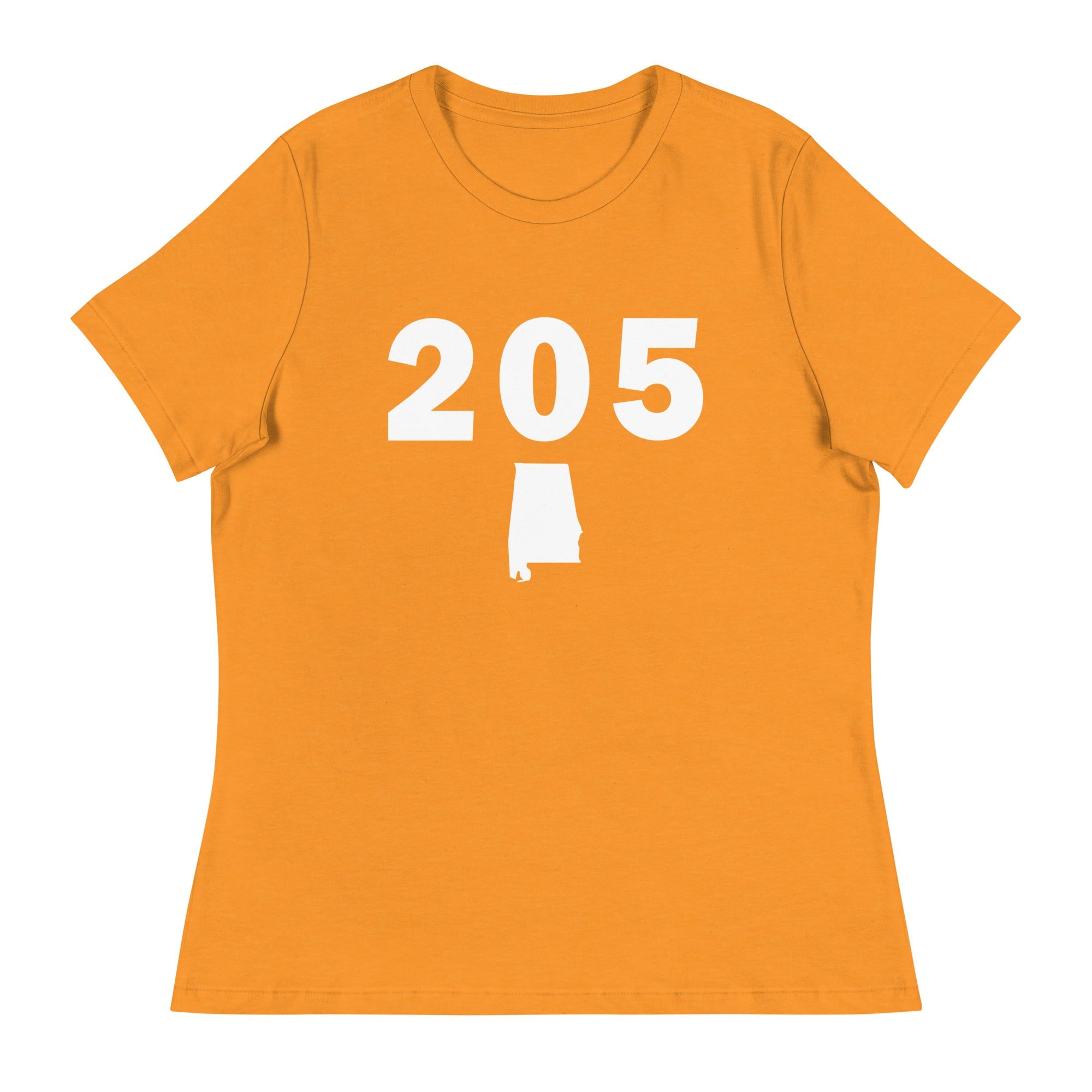 205 Area Code Women's Relaxed T Shirt