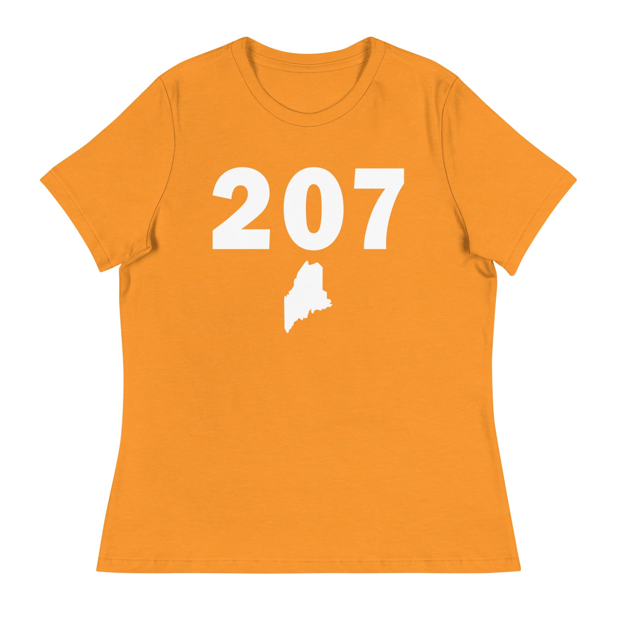 207 Area Code Women's Relaxed T Shirt