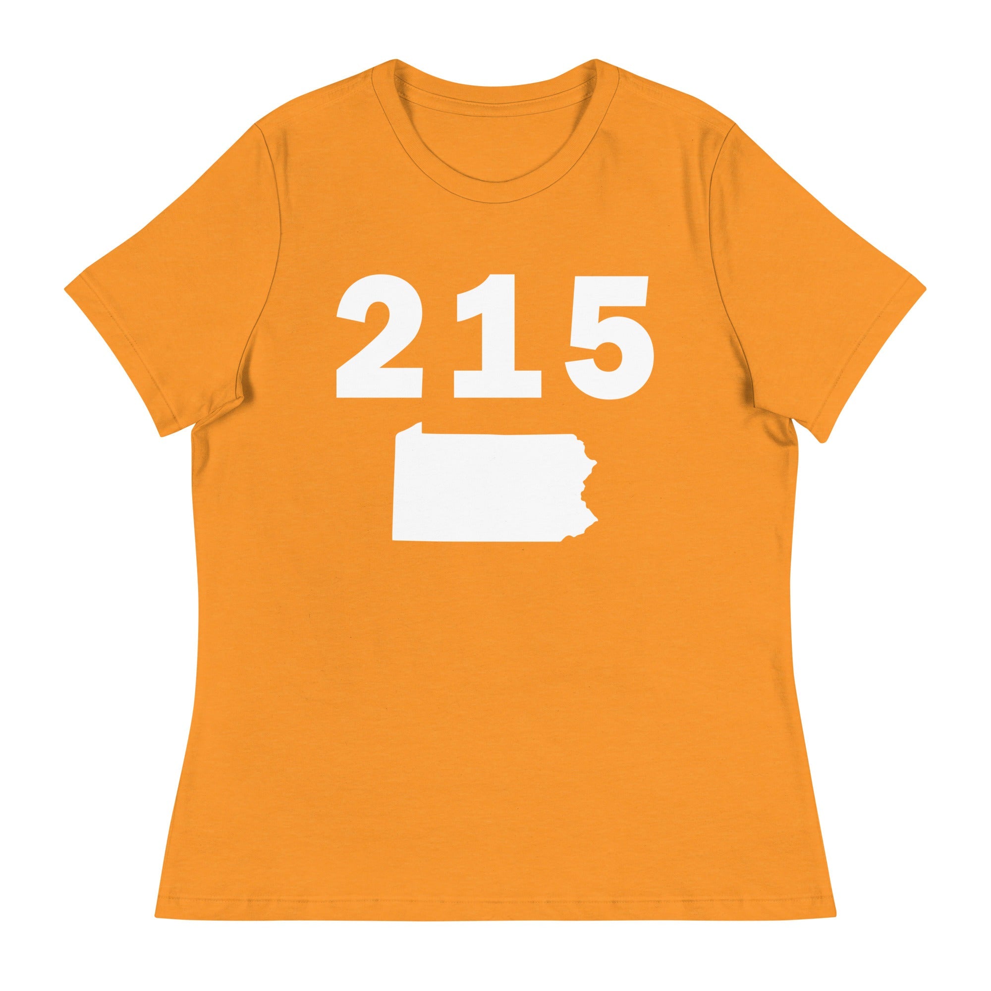 215 Area Code Women's Relaxed T Shirt