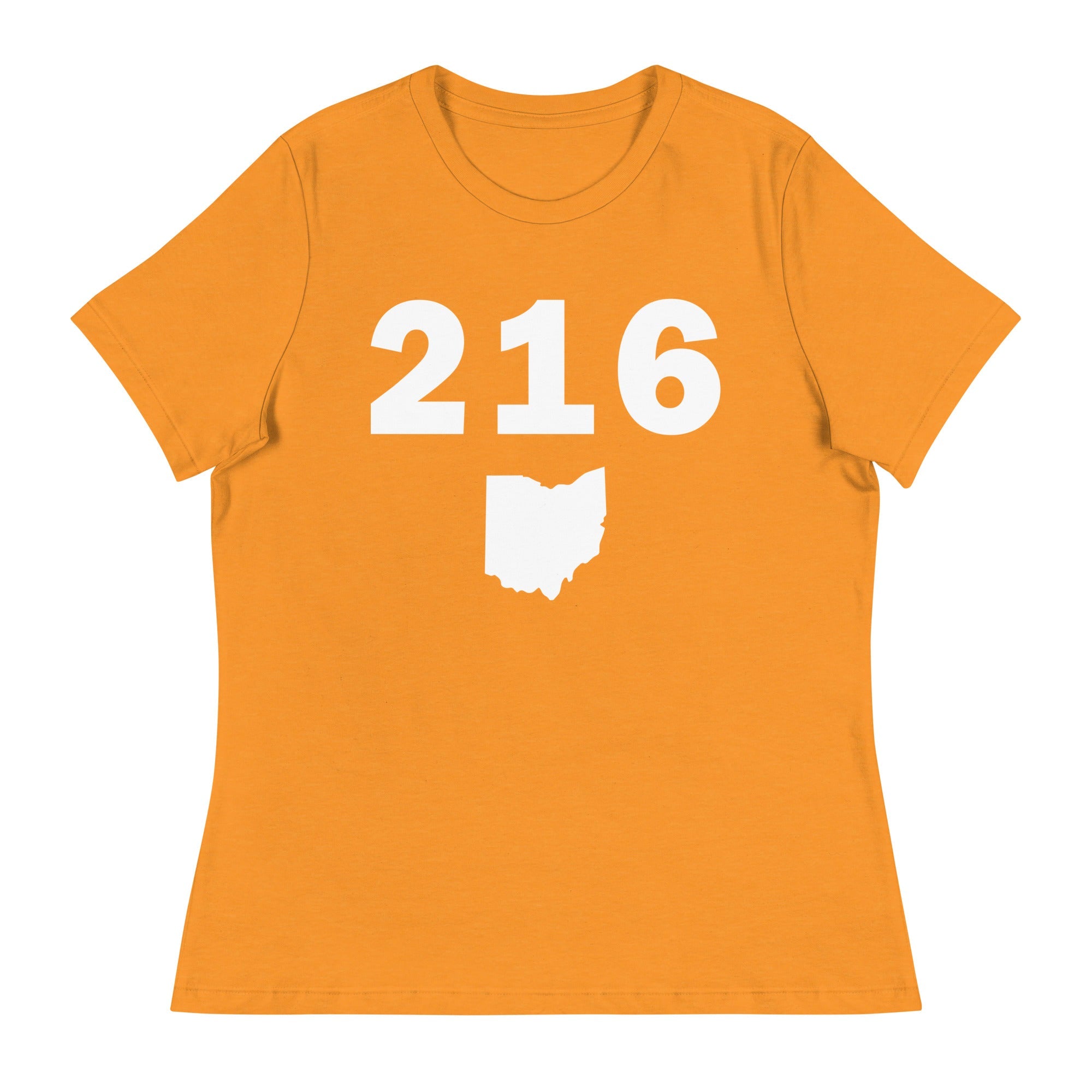 216 Area Code Women's Relaxed T Shirt
