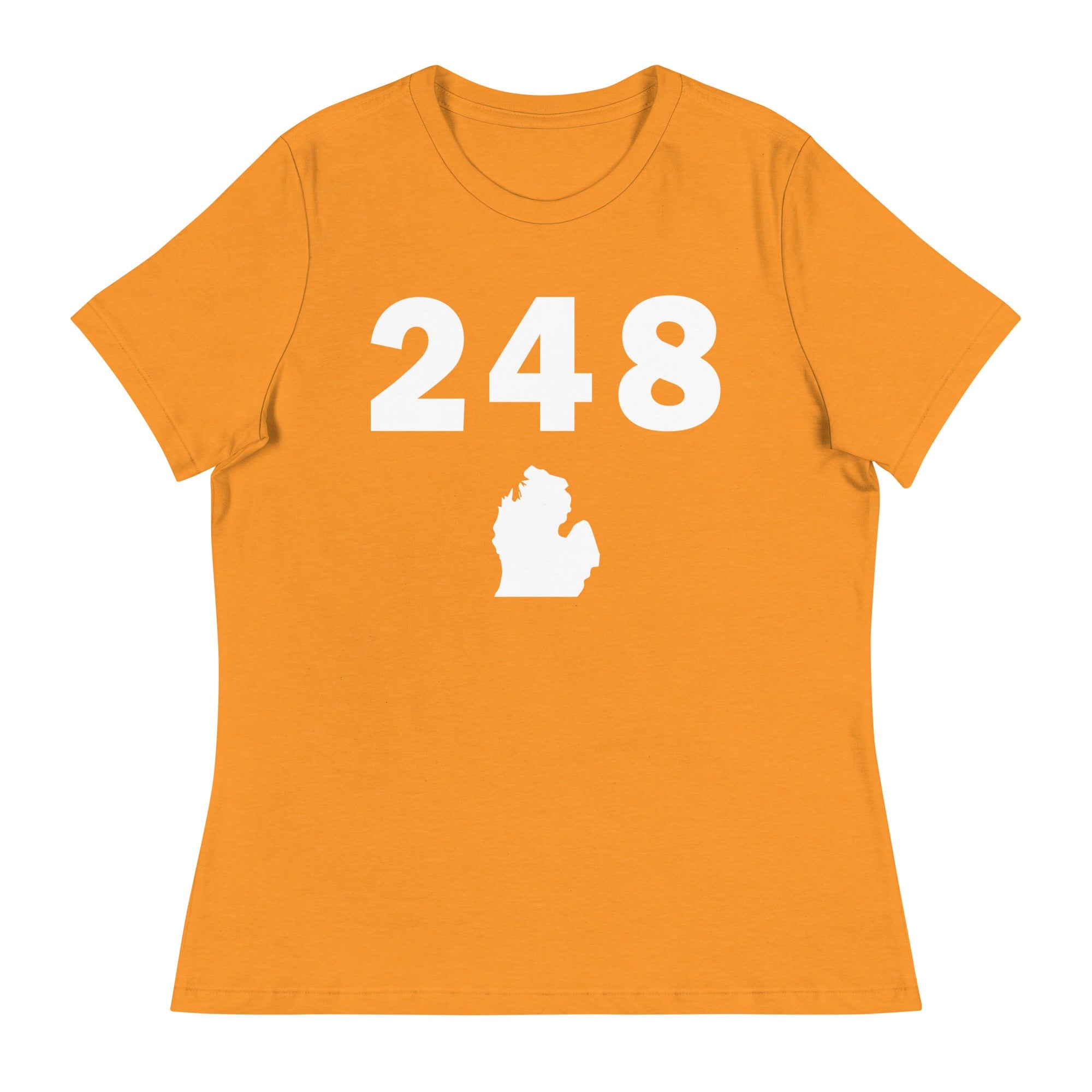 248 Area Code Women's Relaxed T Shirt