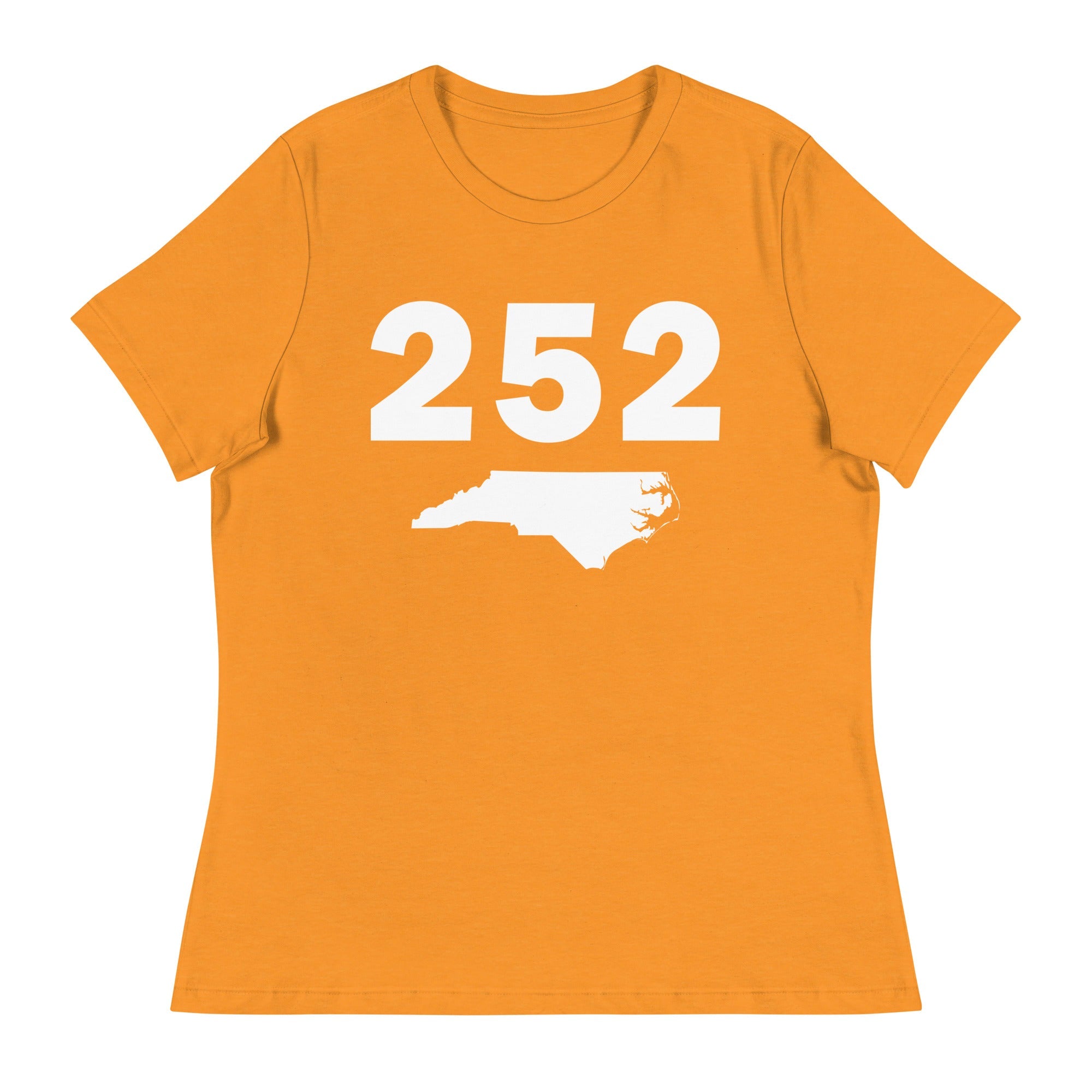 252 Area Code Women's Relaxed T Shirt