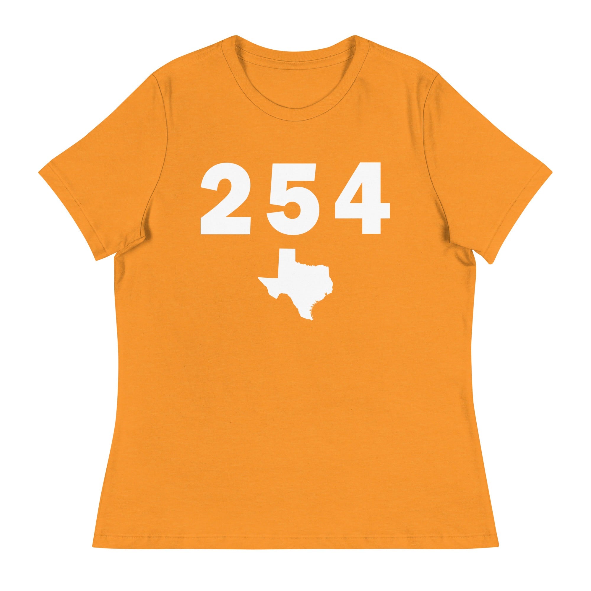 254 Area Code Women's Relaxed T Shirt