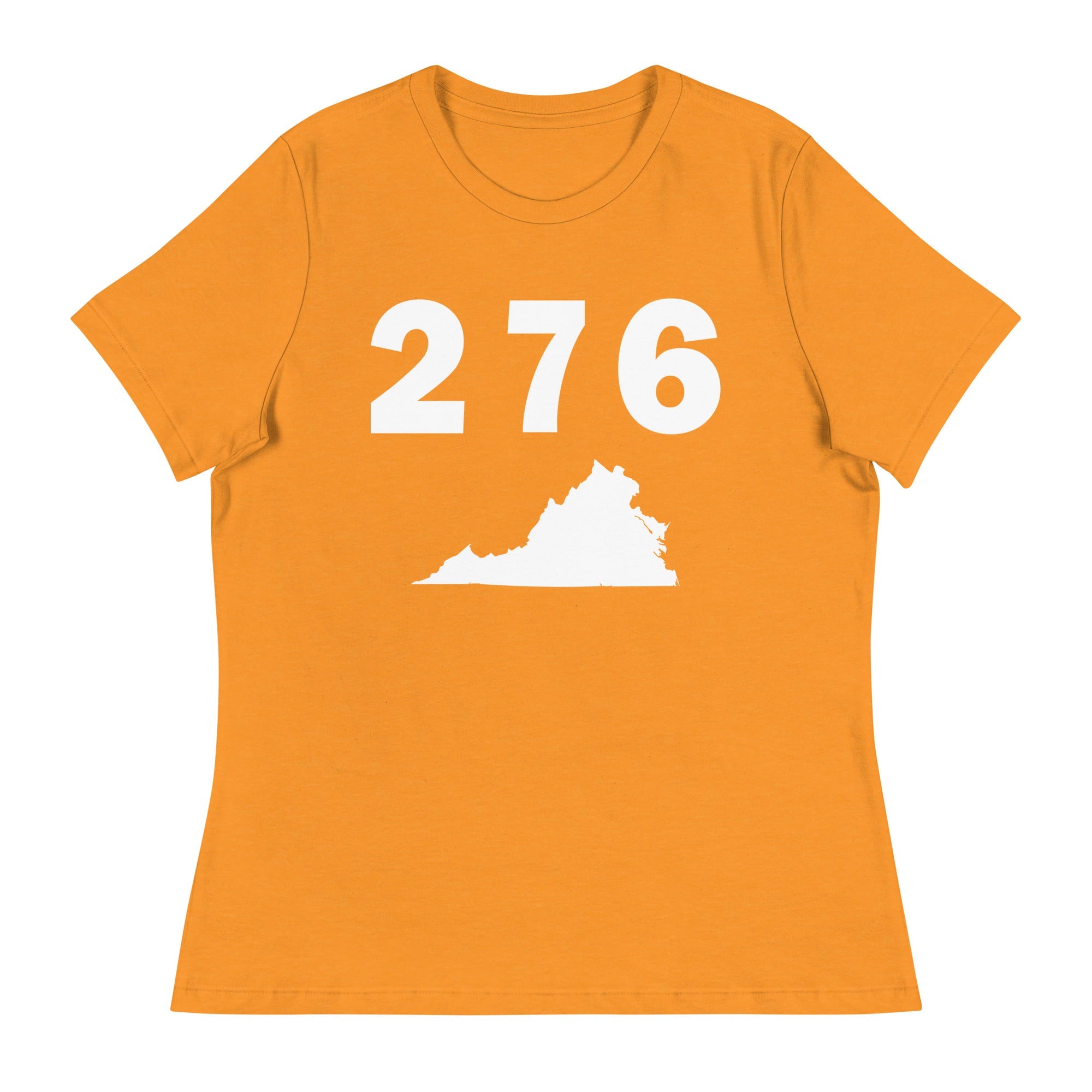 276 Area Code Women's Relaxed T Shirt