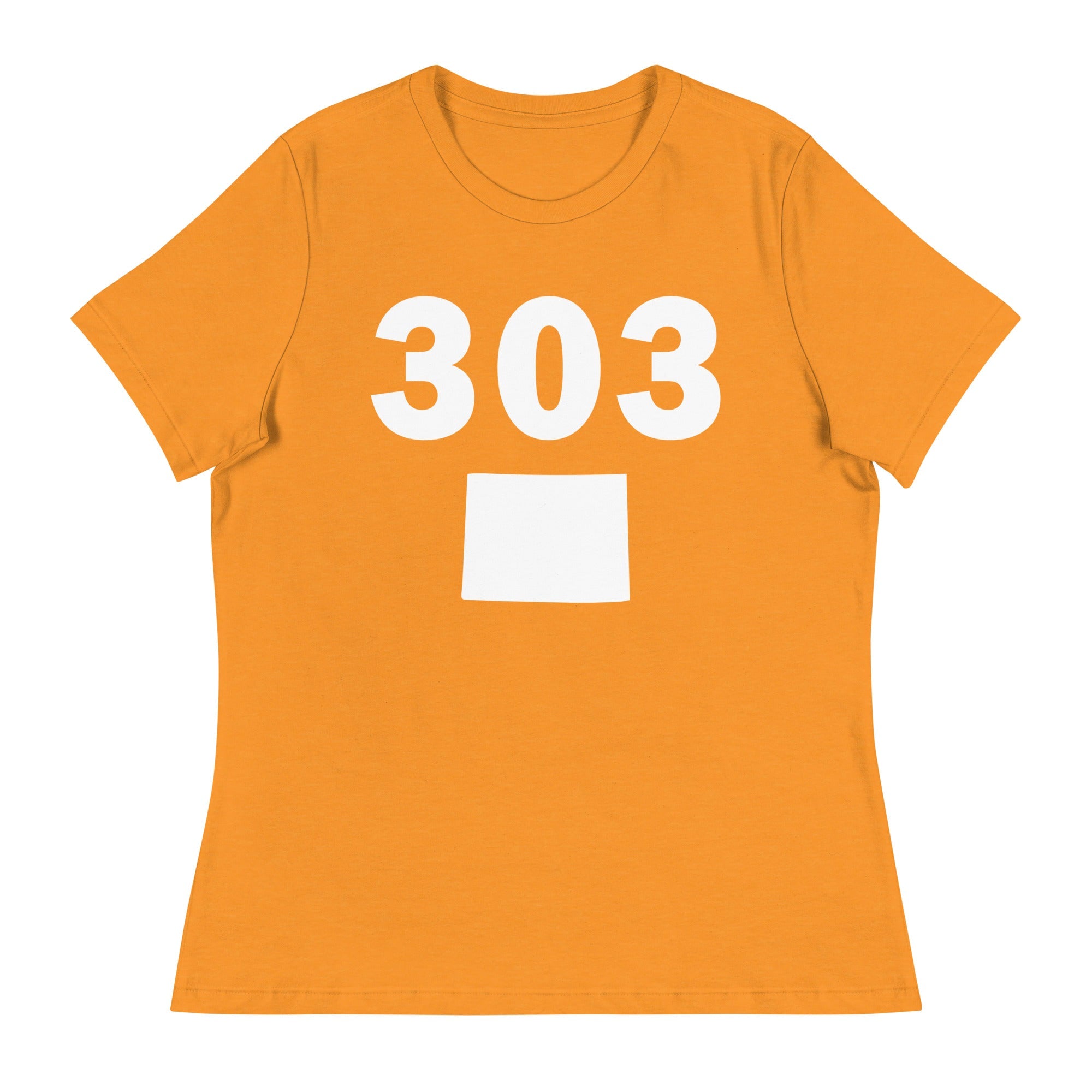 303 Area Code Women's Relaxed T Shirt